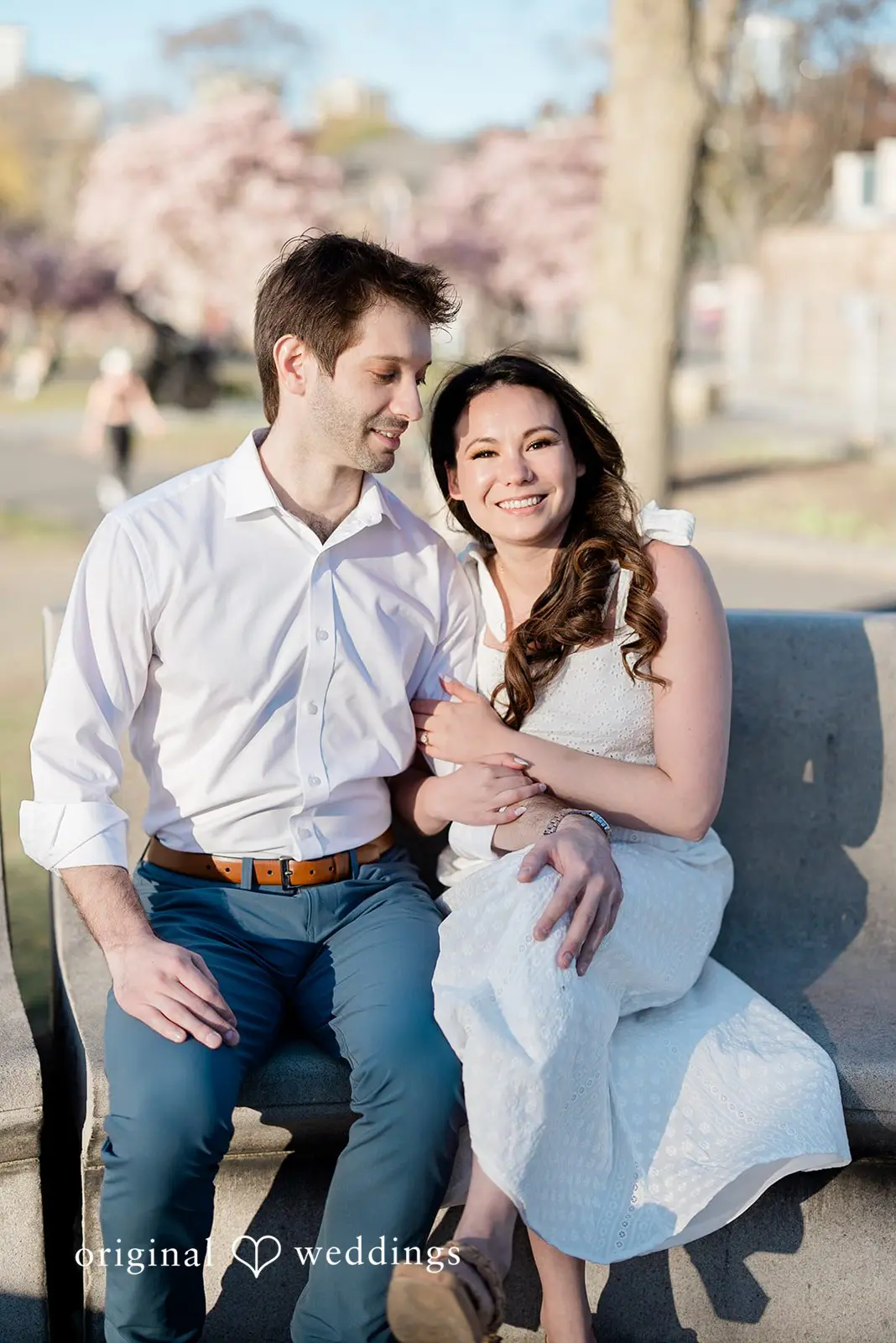 Arthur Fielder footbridge Engagement // June & Matthew -