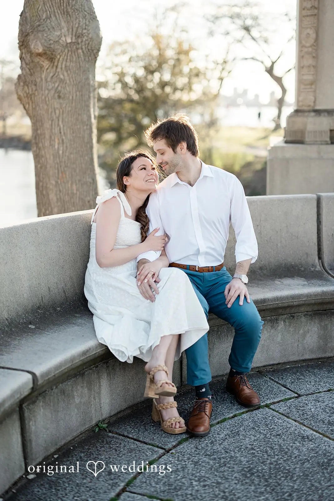 Arthur Fielder footbridge Engagement // June & Matthew -