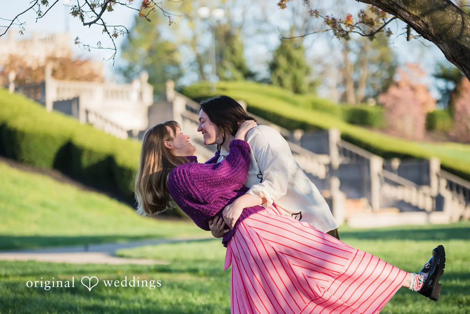 Ault Park Engagement // Mavis & Avery -