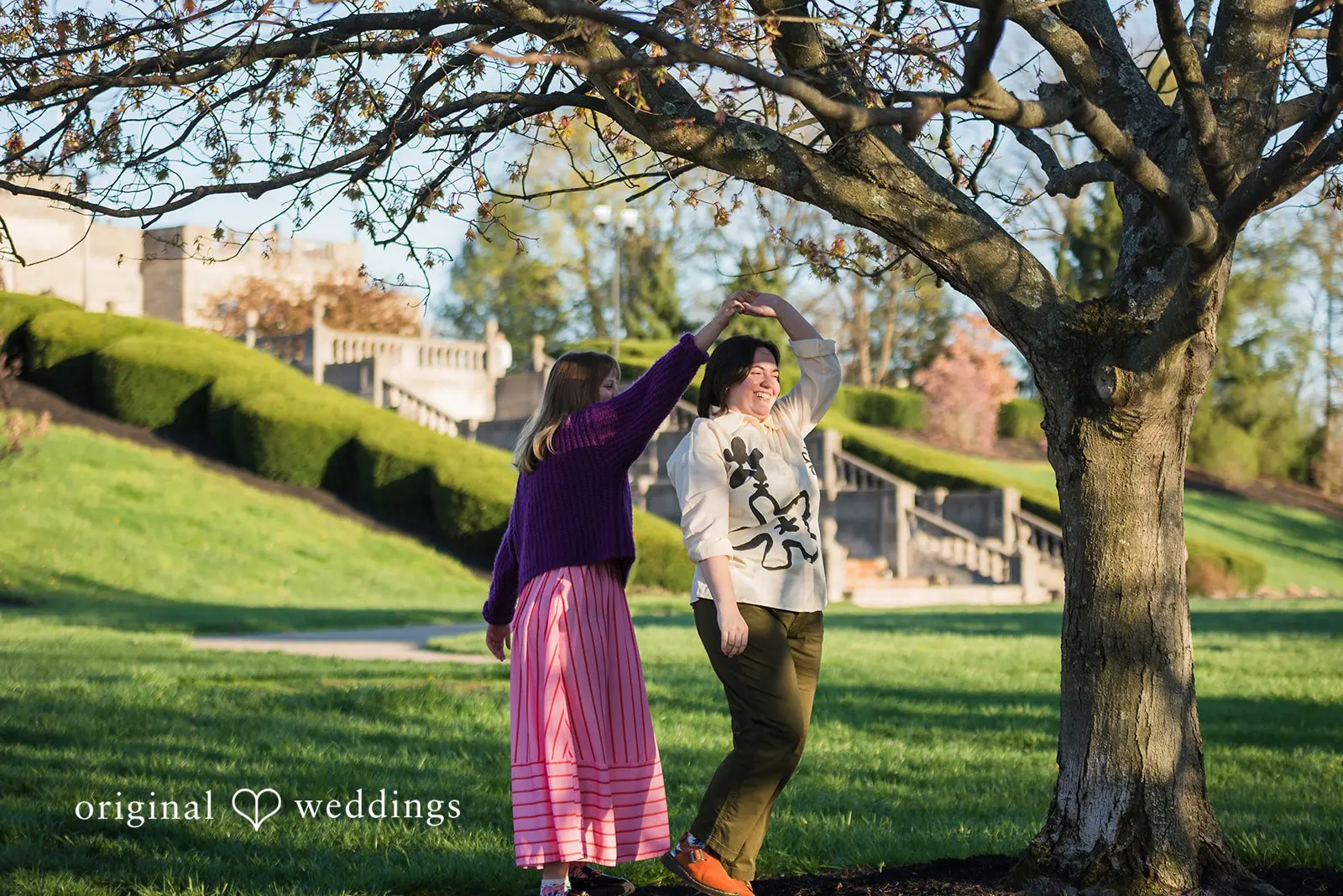 Ault Park Engagement // Mavis & Avery -