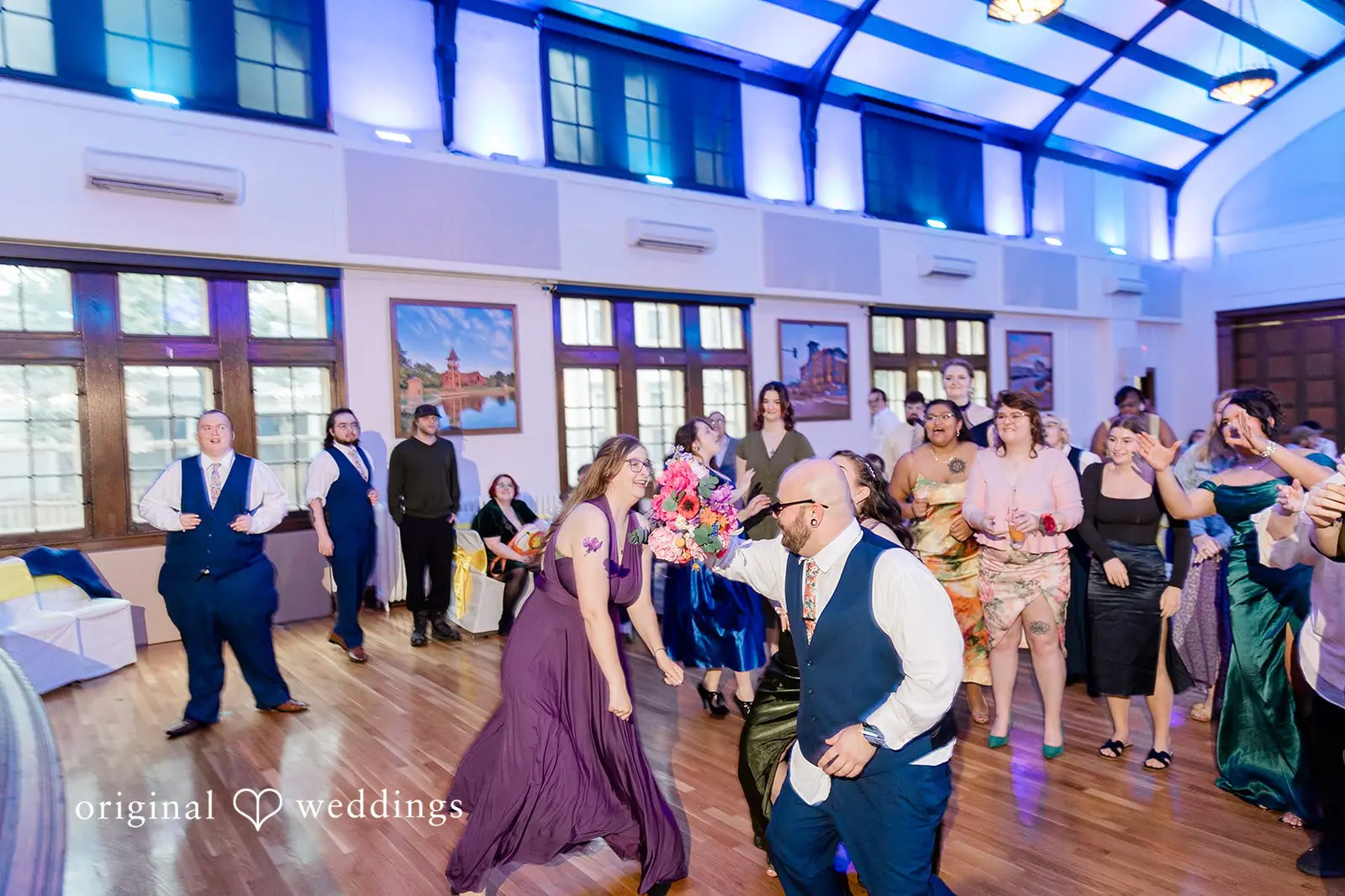 Tyler + Natalie Baker Community Center Wedding // Tyler & Natalie -