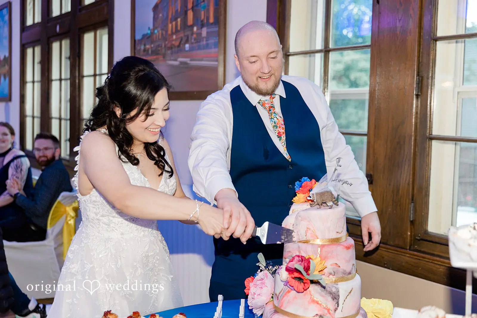 Tyler + Natalie Baker Community Center Wedding // Tyler & Natalie -