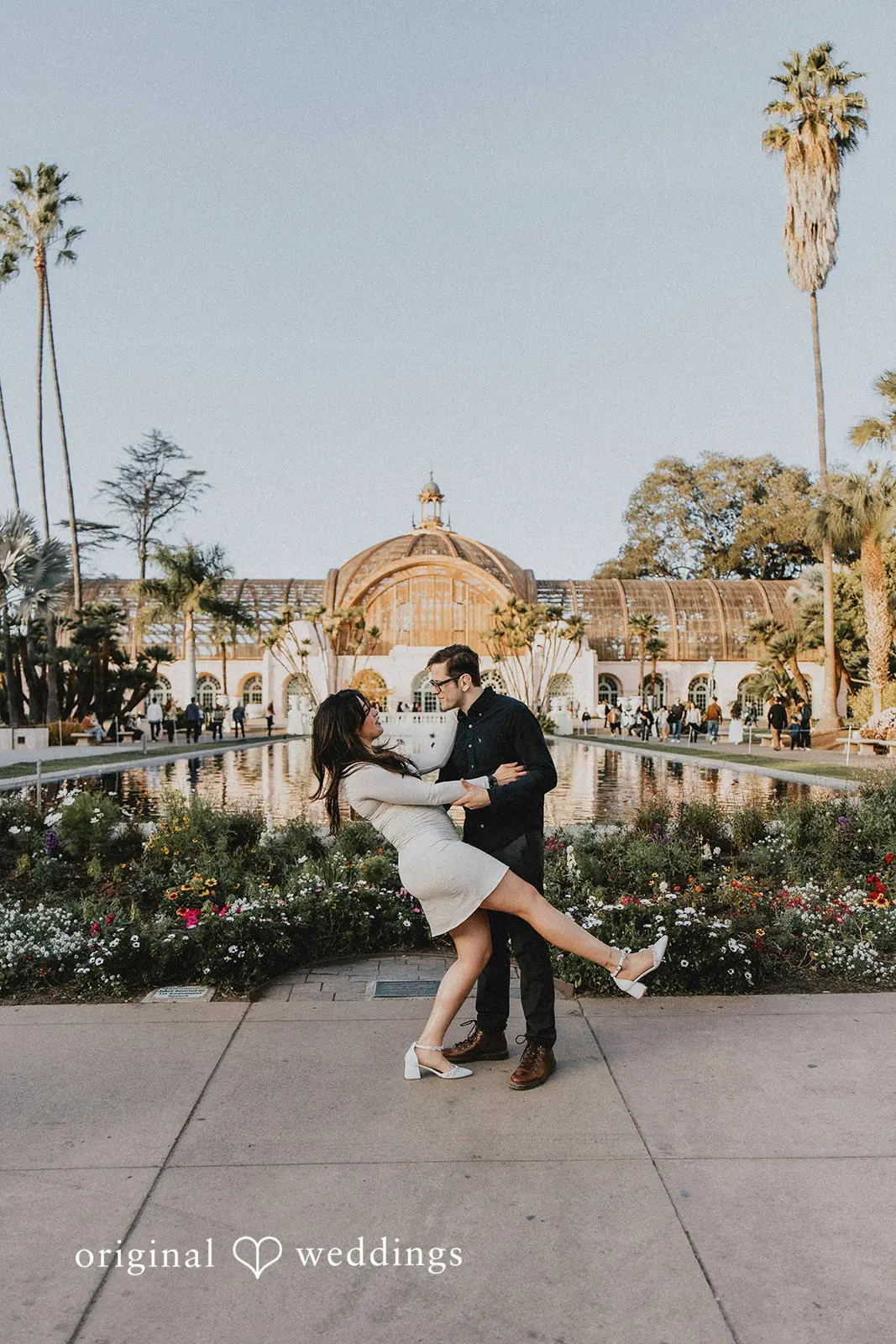 Giselle + Benjamin Balboa Park Engagement // Giselle & Benjamin -