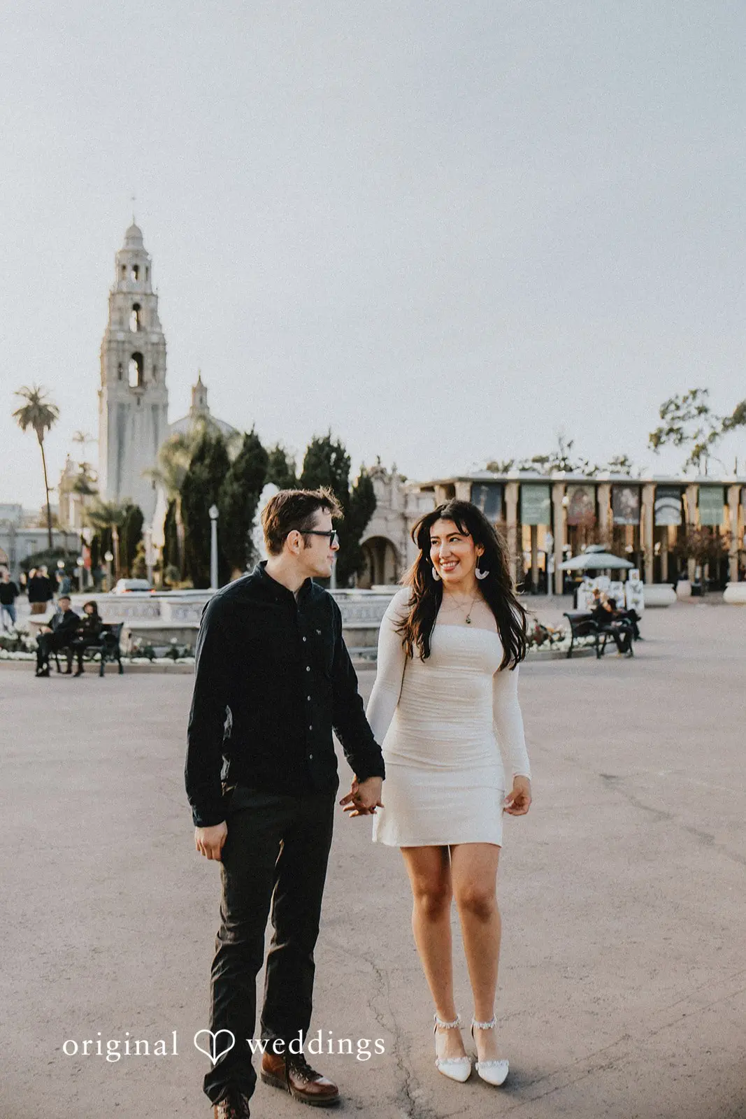 Giselle + Benjamin Balboa Park Engagement // Giselle & Benjamin -