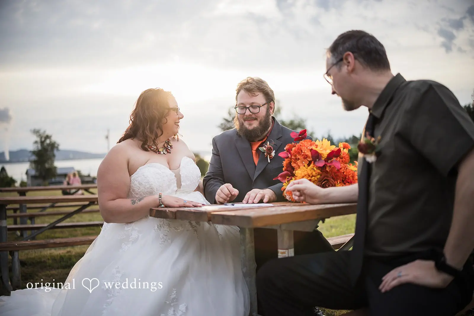 Benjamin + Danielle Bay view Civic Hall Wedding // Benjamin & Danielle -