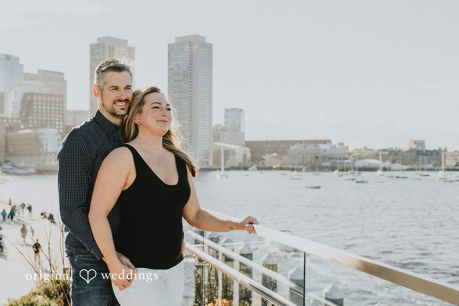 Jacqueline + Bryan Boston Harbor Engagement // Jacqueline & Bryan -