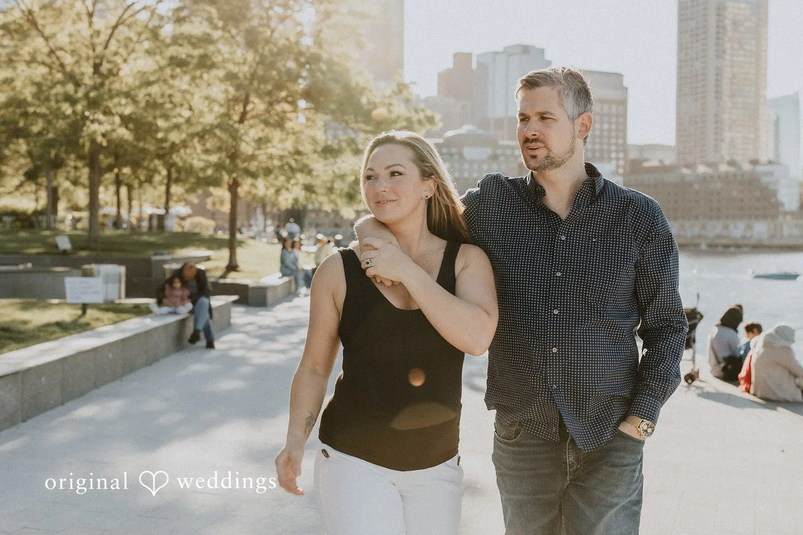 Jacqueline + Bryan Boston Harbor Engagement // Jacqueline & Bryan -