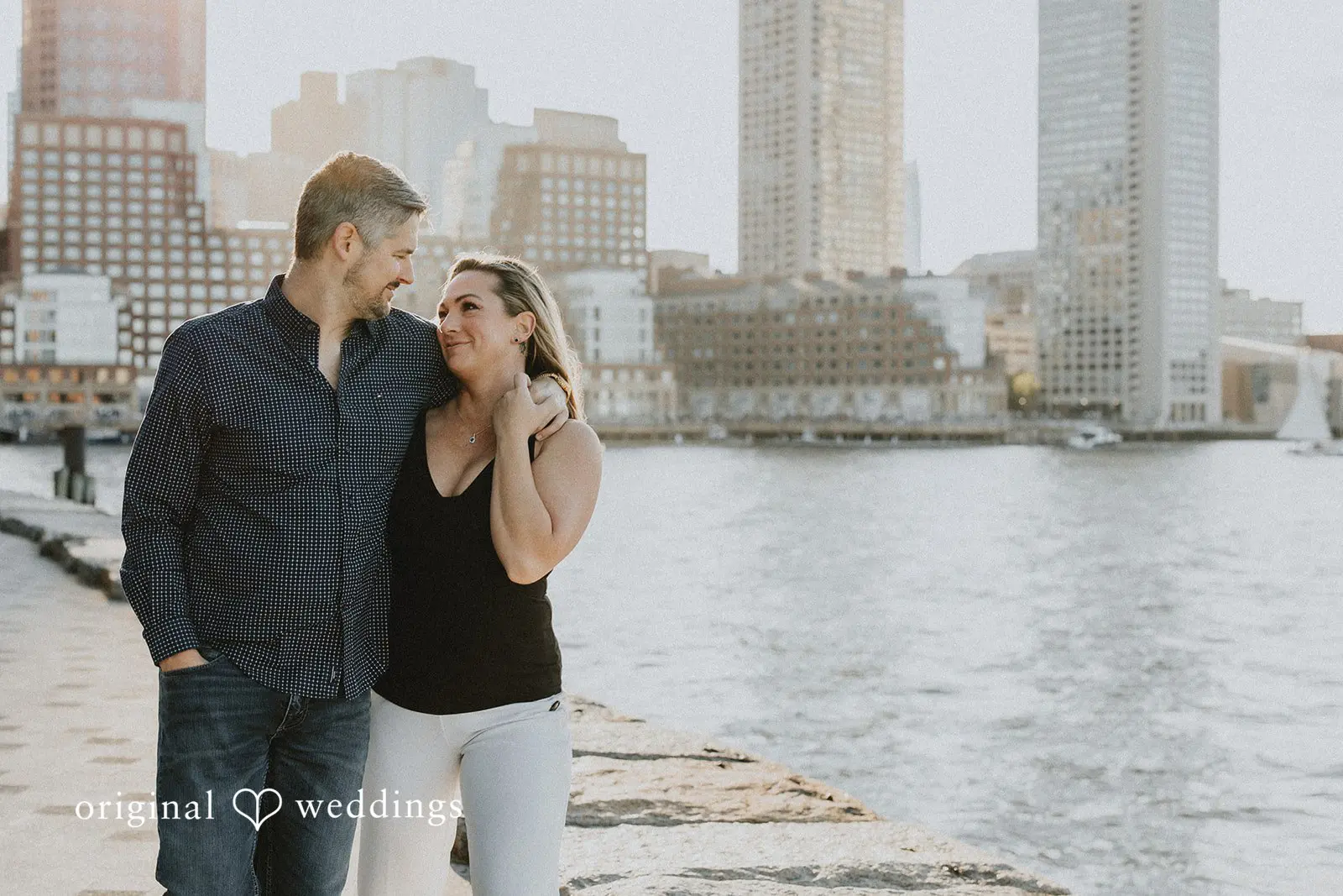 Jacqueline + Bryan Boston Harbor Engagement // Jacqueline & Bryan -