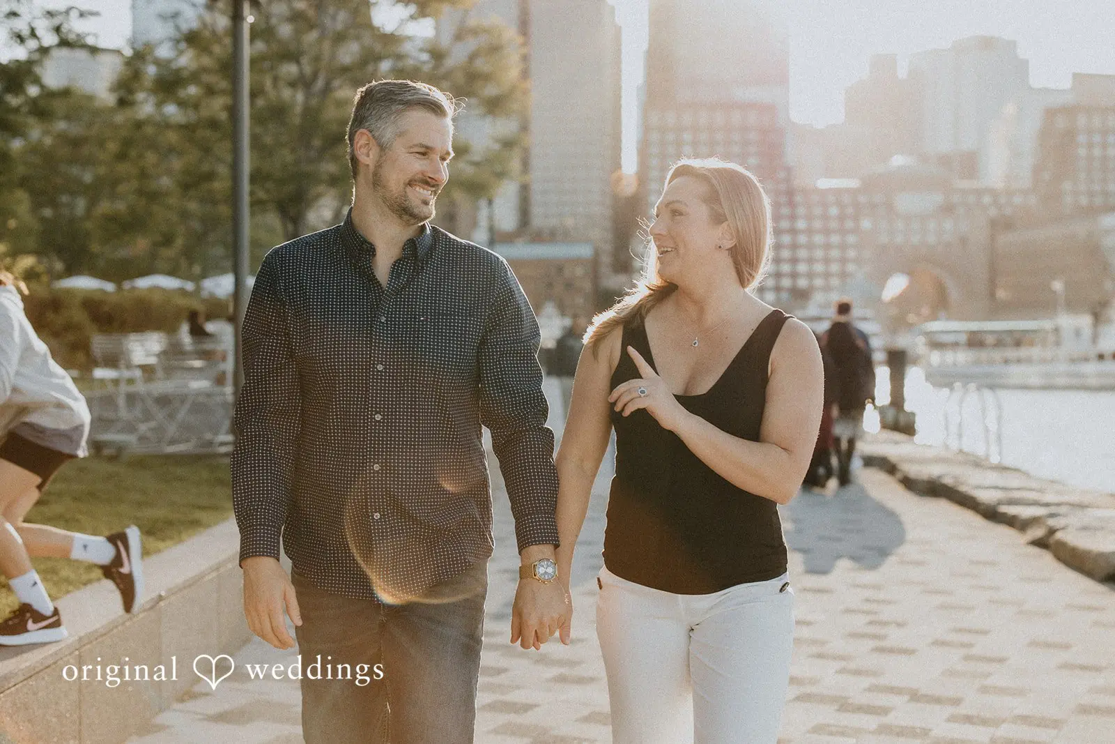 Jacqueline + Bryan Boston Harbor Engagement // Jacqueline & Bryan -