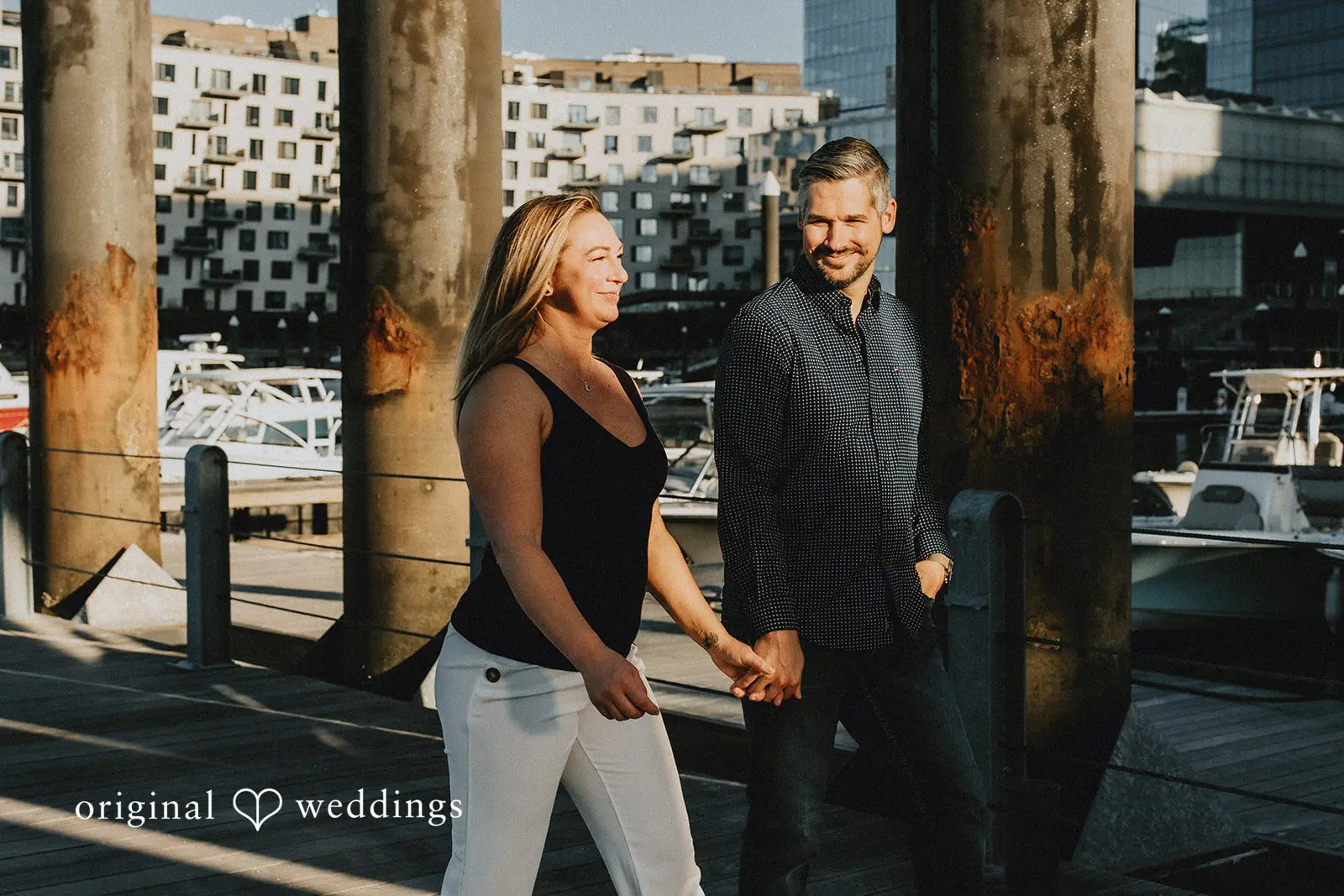Jacqueline + Bryan Boston Harbor Engagement // Jacqueline & Bryan -