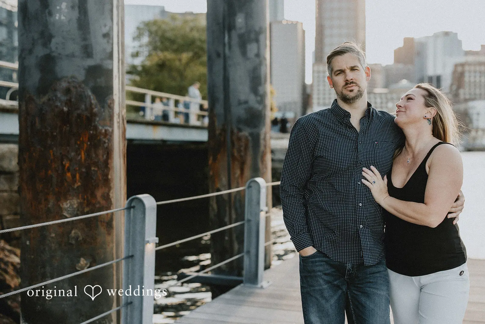Jacqueline + Bryan Boston Harbor Engagement // Jacqueline & Bryan -