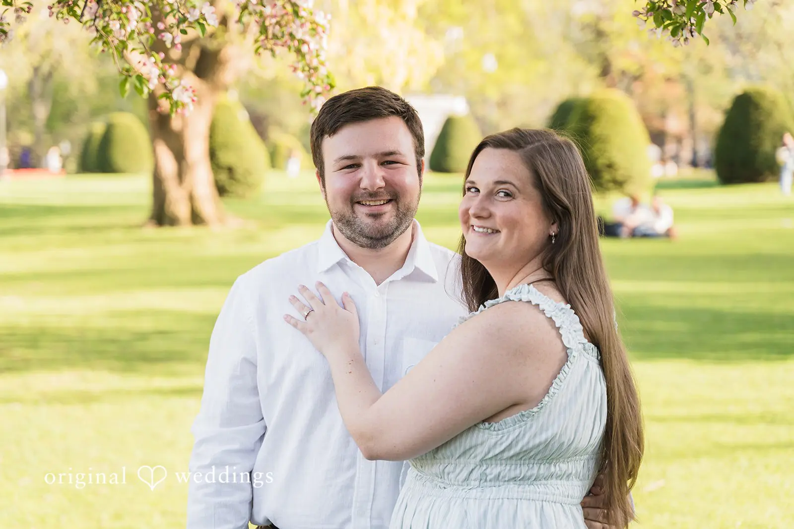 Alex & Owen Boston Public Garden Engagement // Alex & Owen -