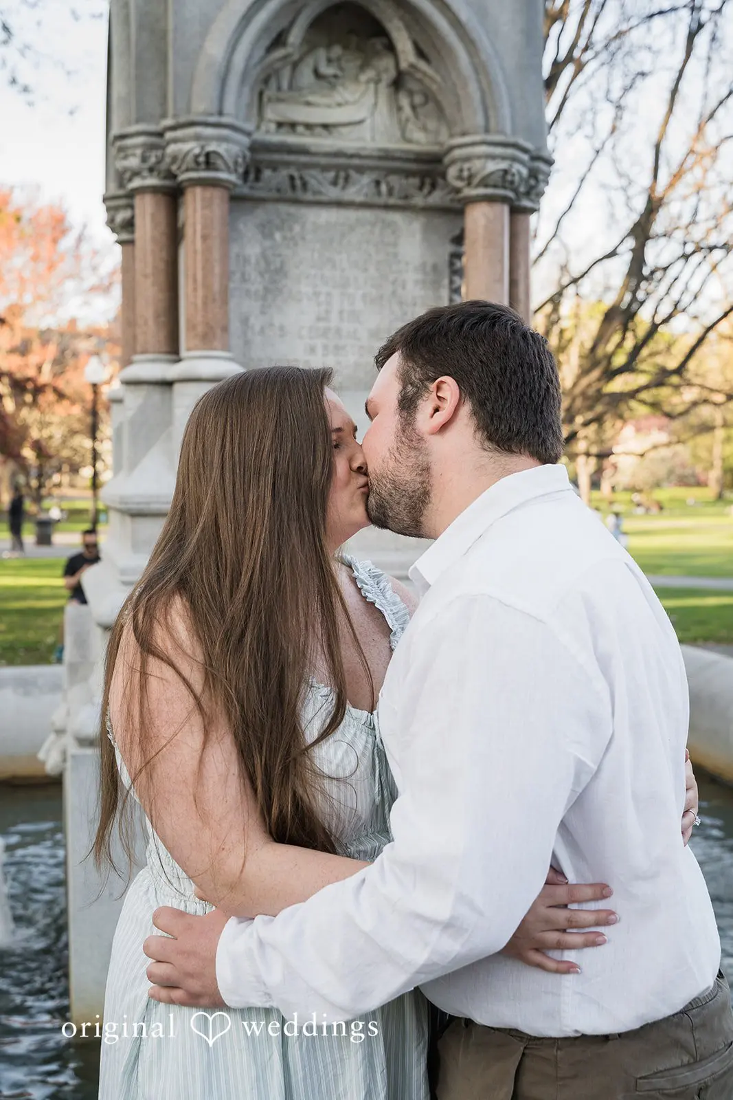 Alex & Owen Boston Public Garden Engagement // Alex & Owen -