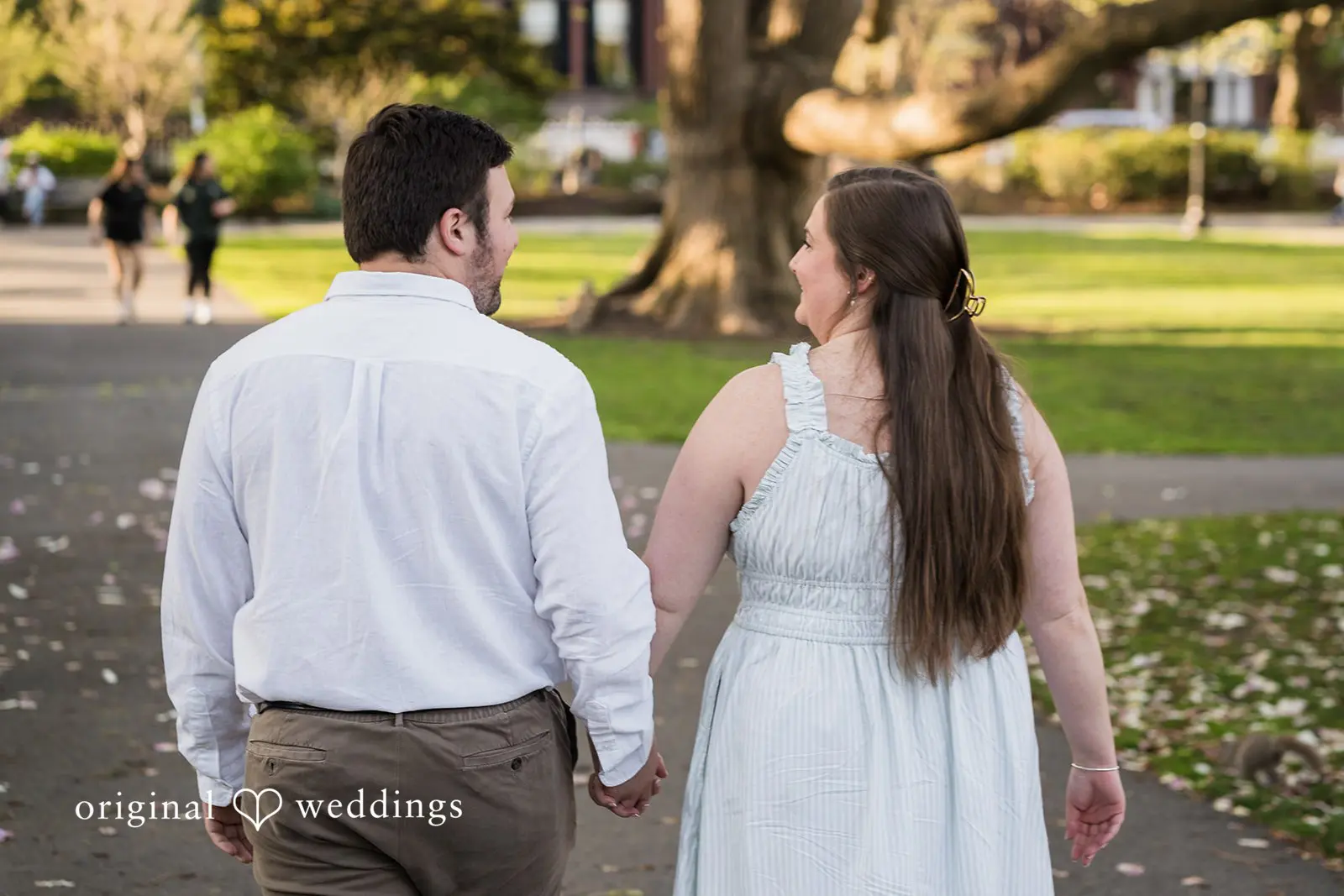 Alex & Owen Boston Public Garden Engagement // Alex & Owen -