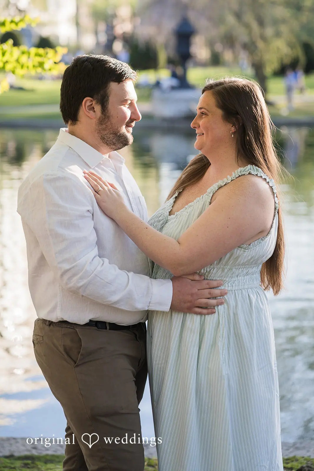 Alex & Owen Boston Public Garden Engagement // Alex & Owen -