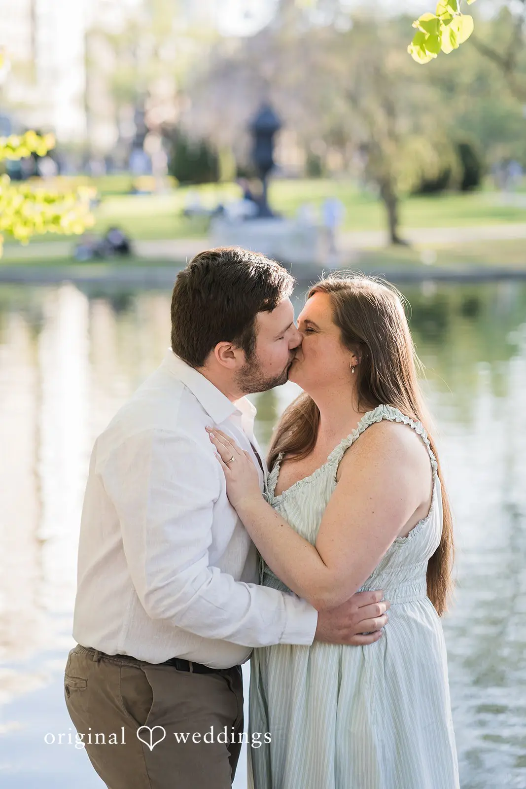 Alex & Owen Boston Public Garden Engagement // Alex & Owen -