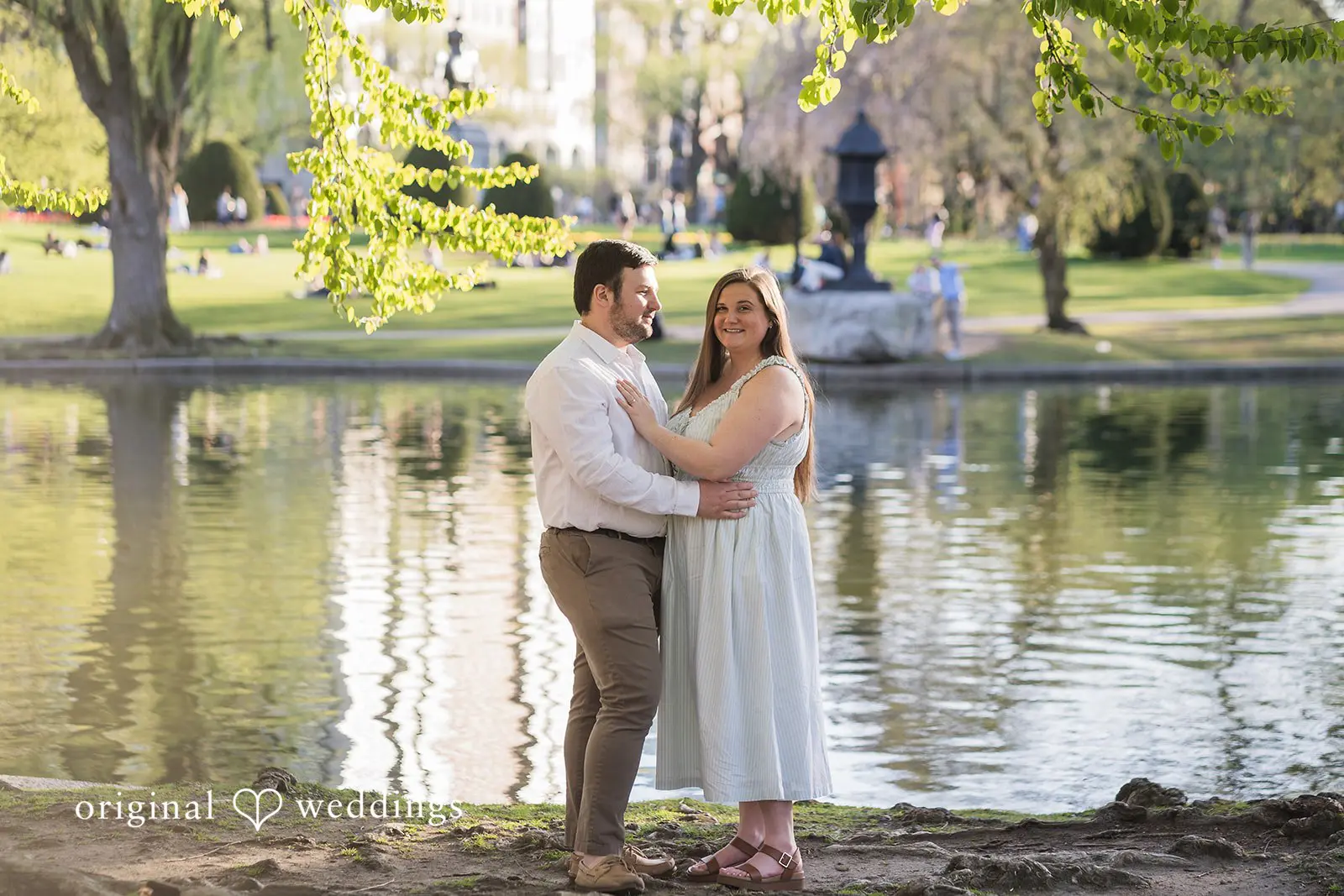 Alex & Owen Boston Public Garden Engagement // Alex & Owen -