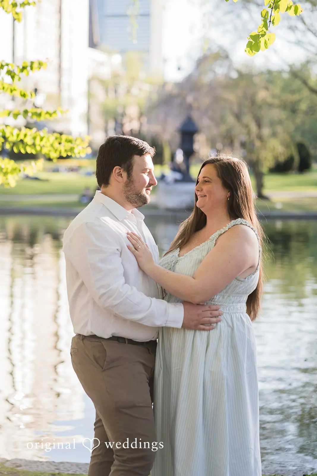 Alex & Owen Boston Public Garden Engagement // Alex & Owen -