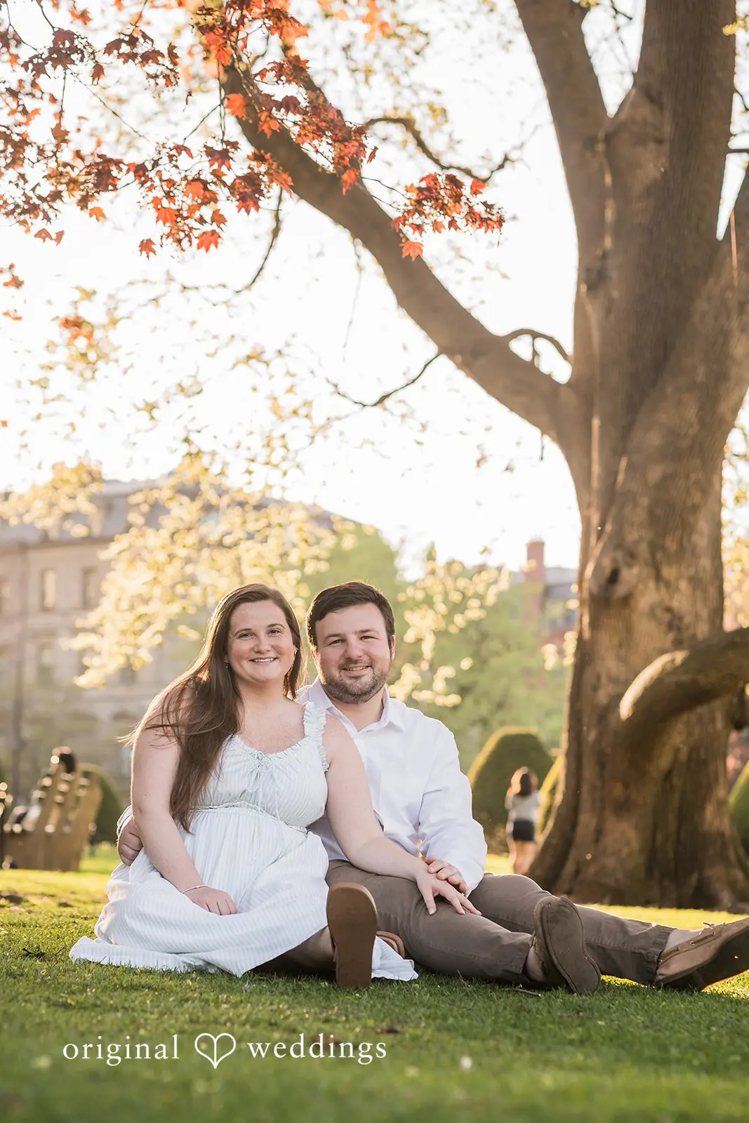 Alex & Owen Boston Public Garden Engagement // Alex & Owen -