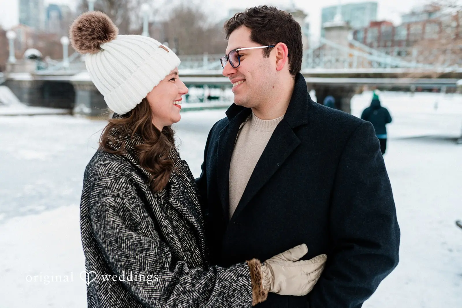 Boston Public Gardens and Beacon Hill Engagement // Christine & Marc -