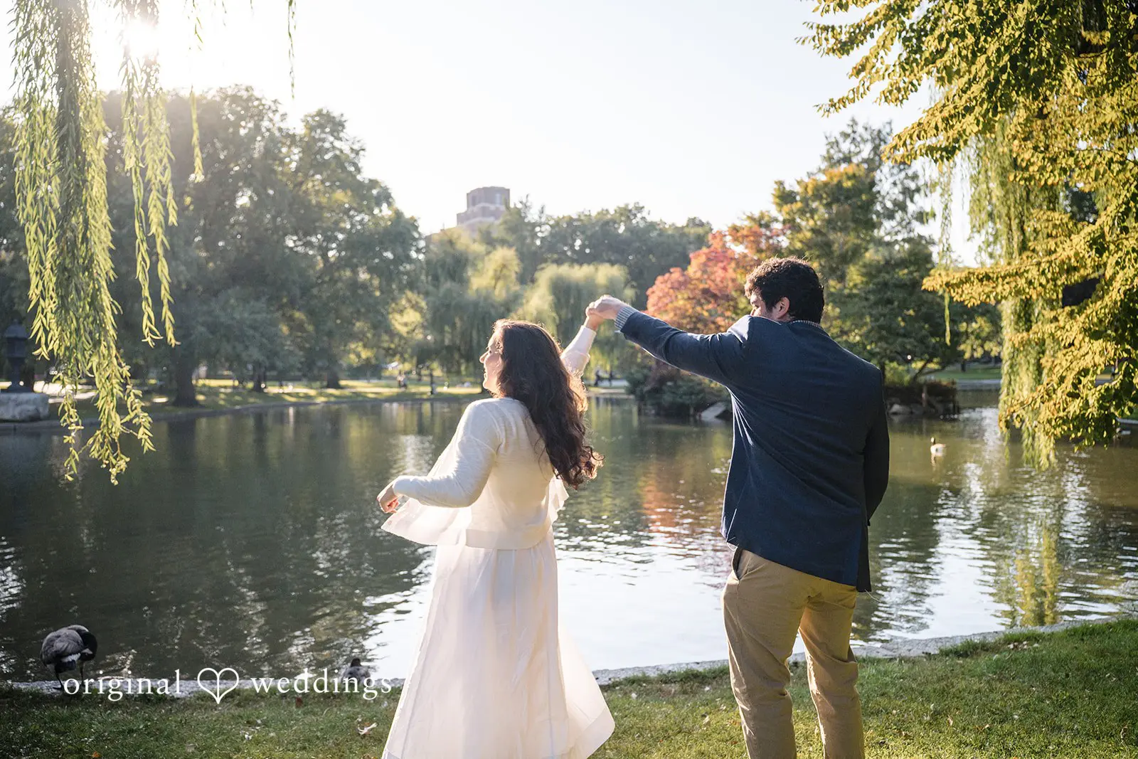 Jeff + Marin Boston Public Gardens Engagement // Jeff & Marin -