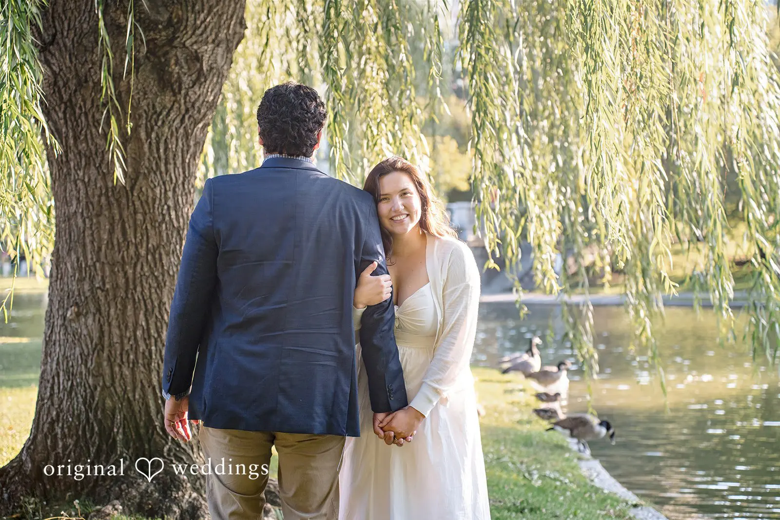 Jeff + Marin Boston Public Gardens Engagement // Jeff & Marin -