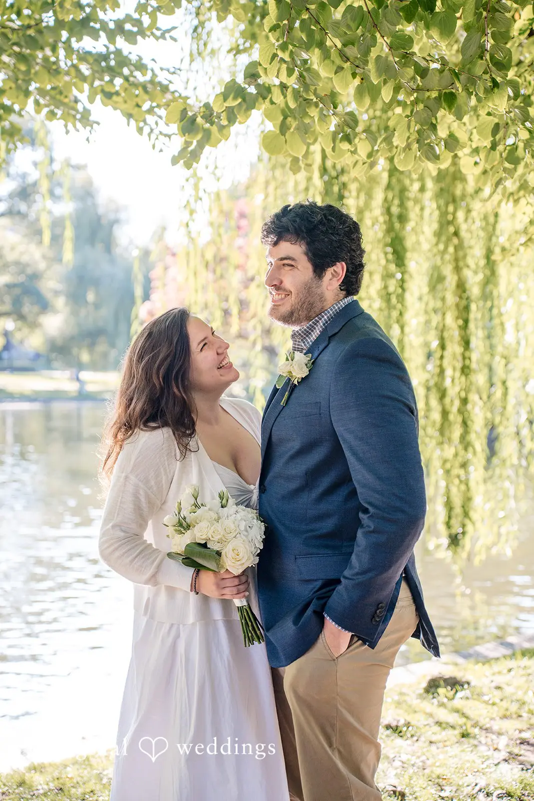 Jeff + Marin Boston Public Gardens Engagement // Jeff & Marin -