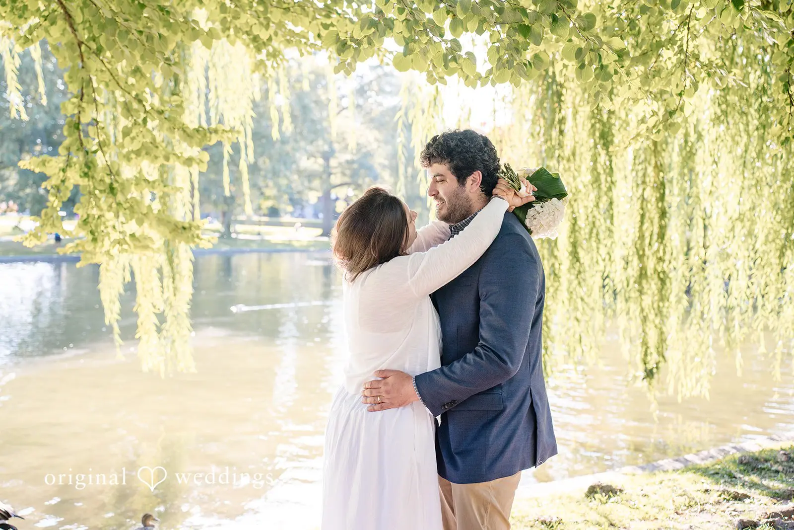 Jeff + Marin Boston Public Gardens Engagement // Jeff & Marin -