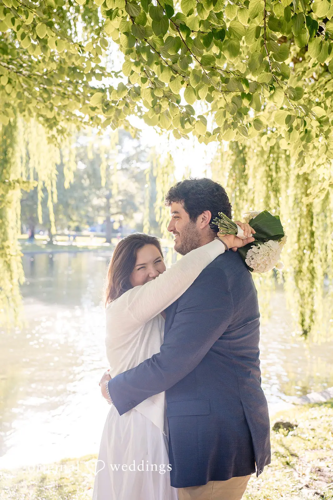 Jeff + Marin Boston Public Gardens Engagement // Jeff & Marin -