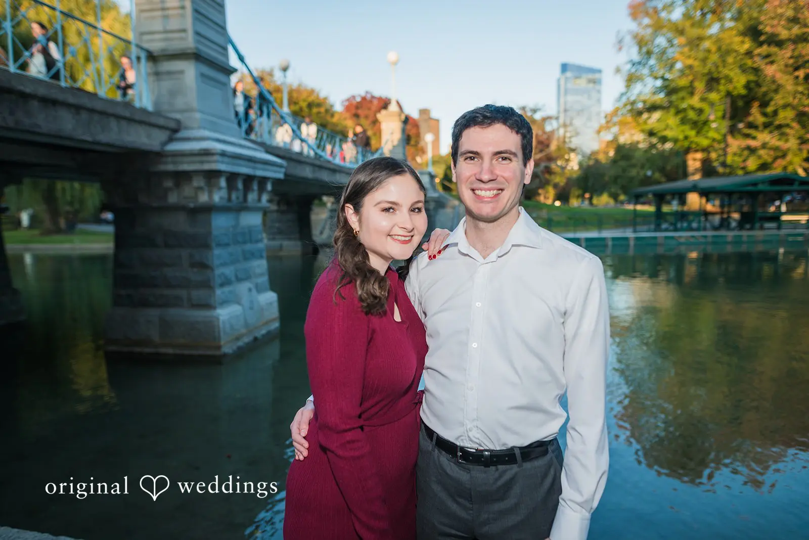 Julie + Tyler Boston Public Garden Engagement // Julie & Tyler -