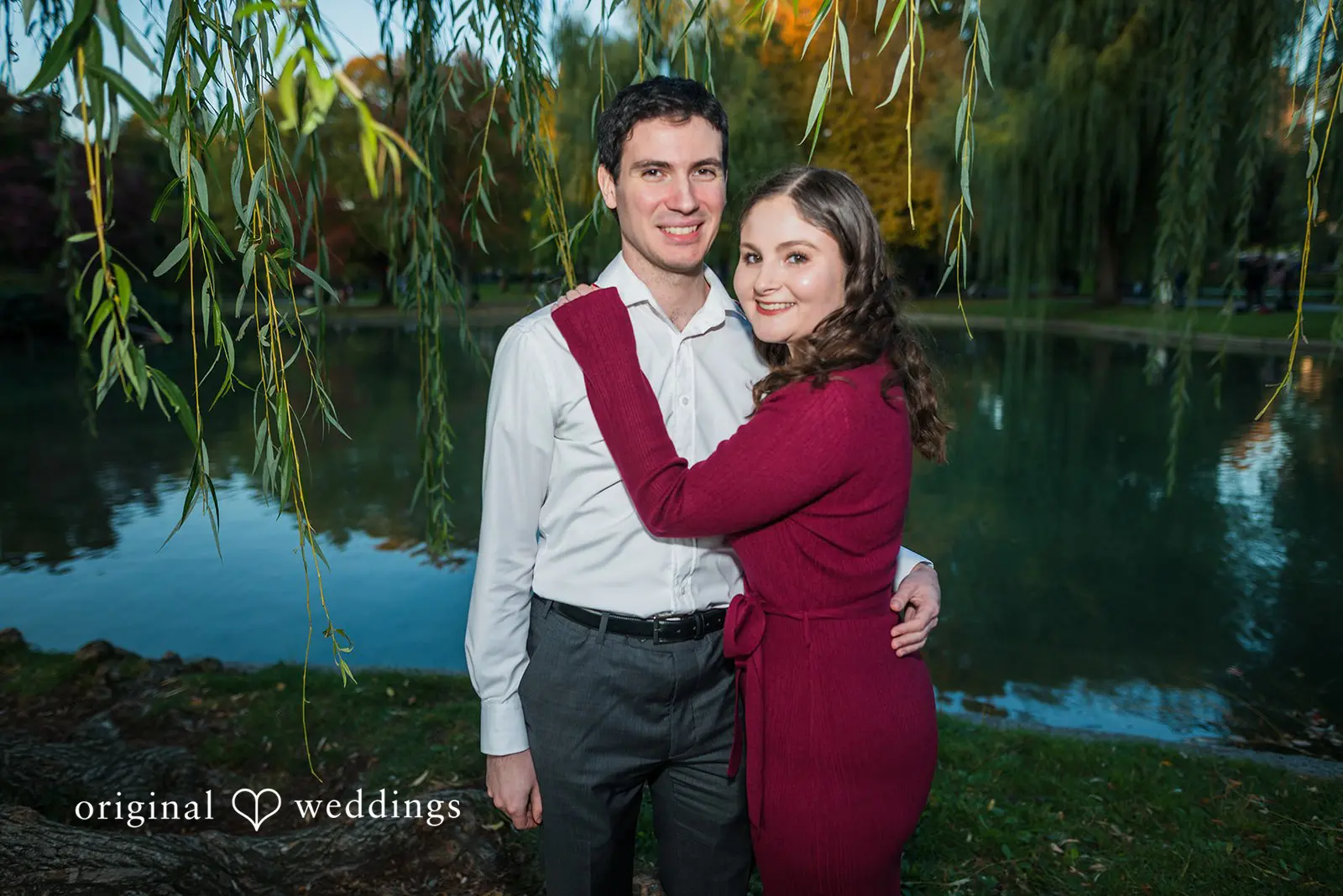 Julie + Tyler Boston Public Garden Engagement // Julie & Tyler -