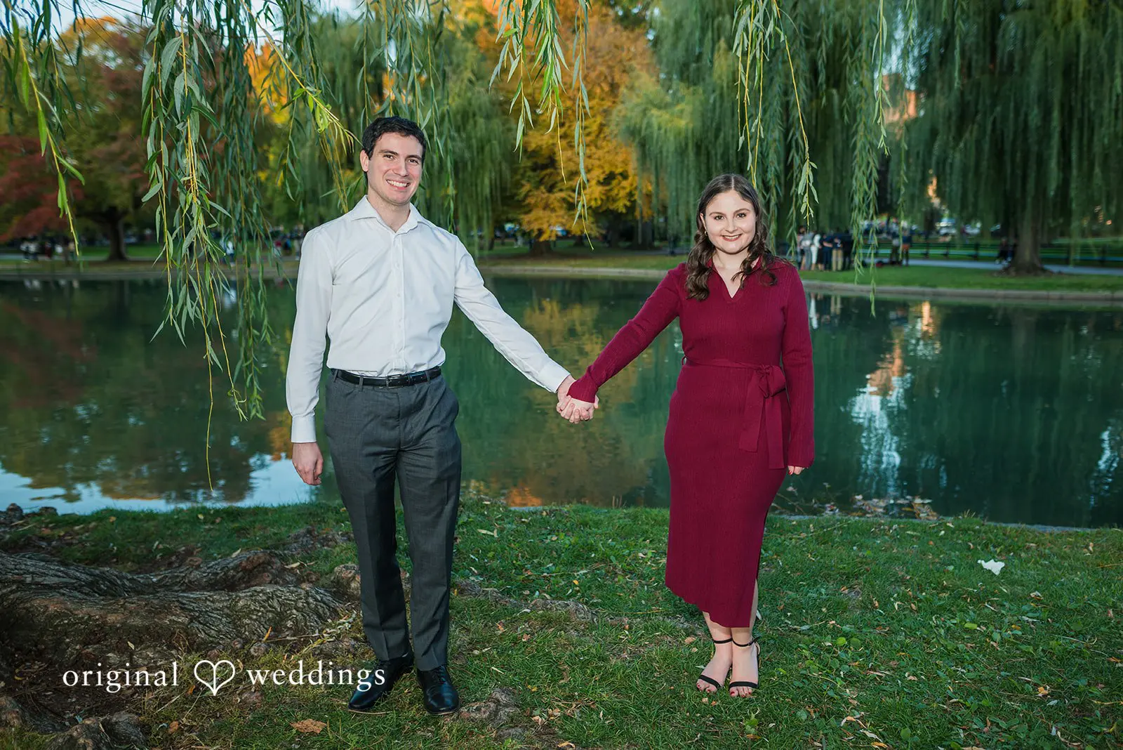 Julie + Tyler Boston Public Garden Engagement // Julie & Tyler -