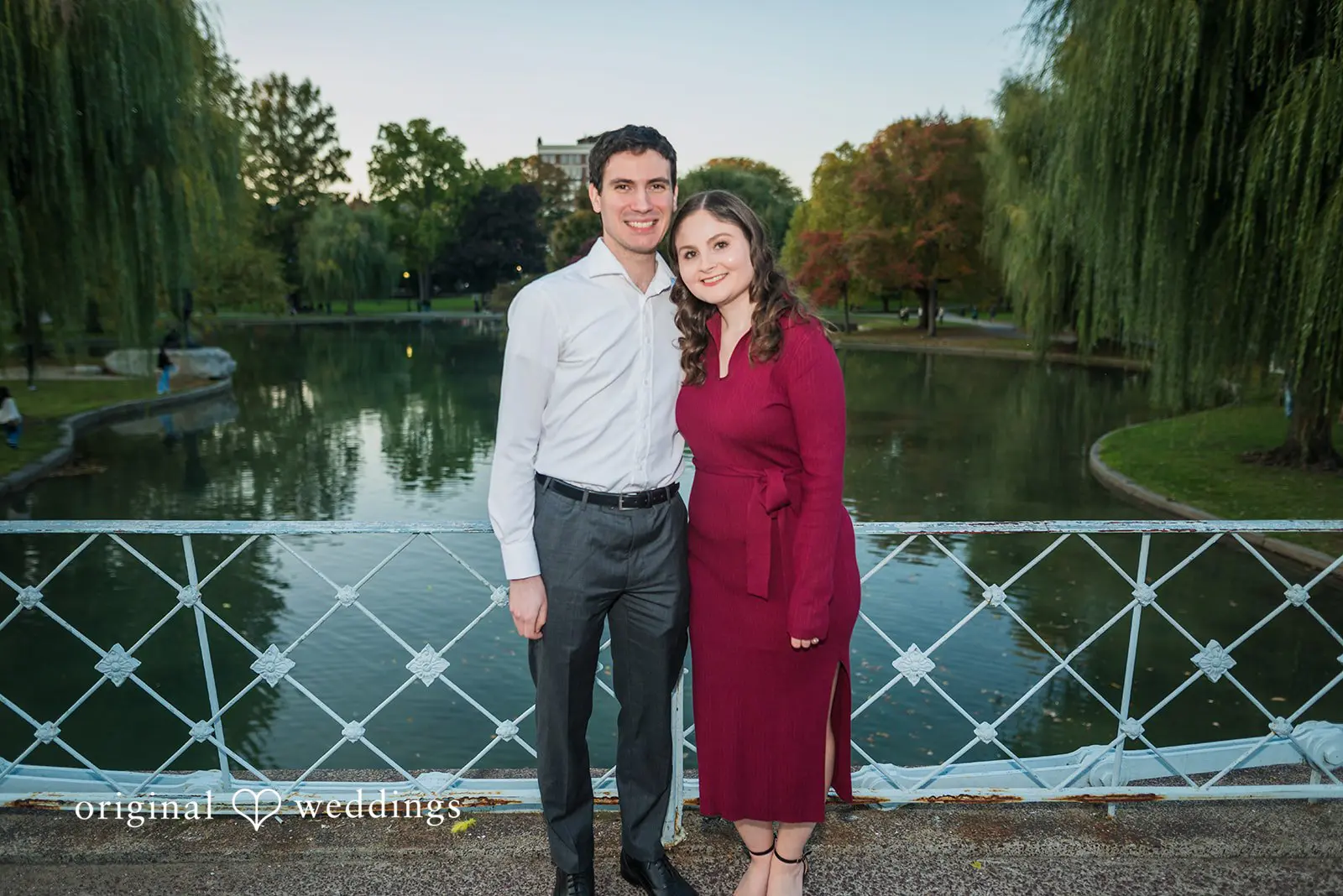 Julie + Tyler Boston Public Garden Engagement // Julie & Tyler -