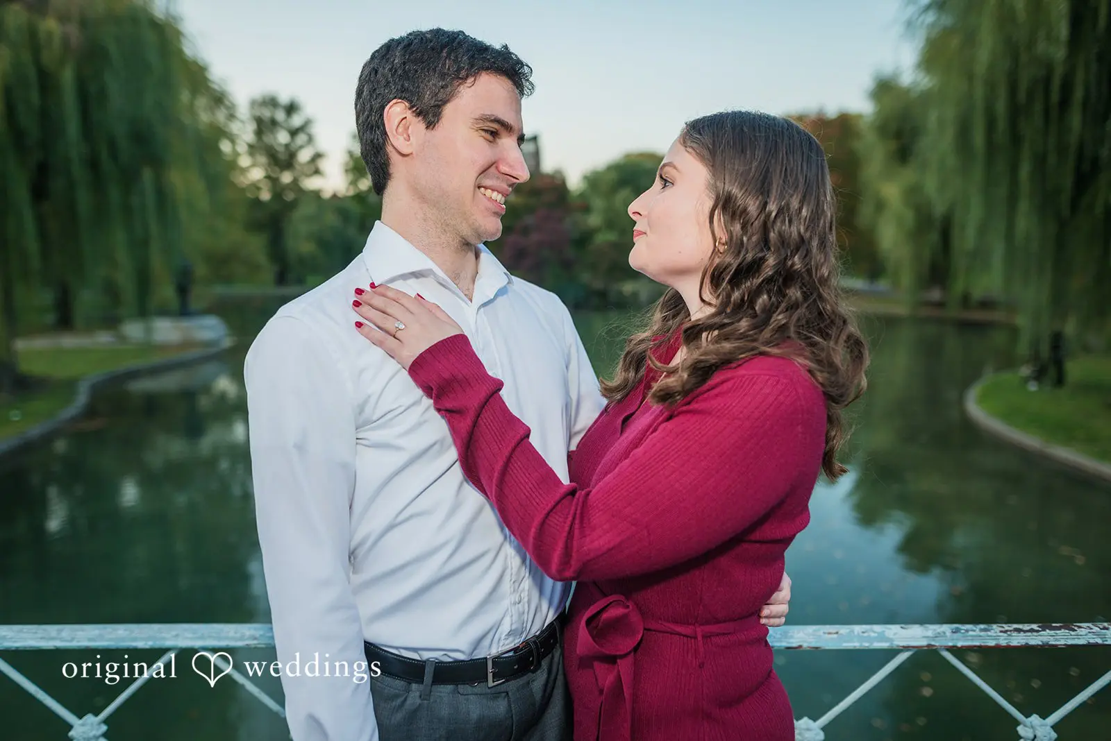 Julie + Tyler Boston Public Garden Engagement // Julie & Tyler -