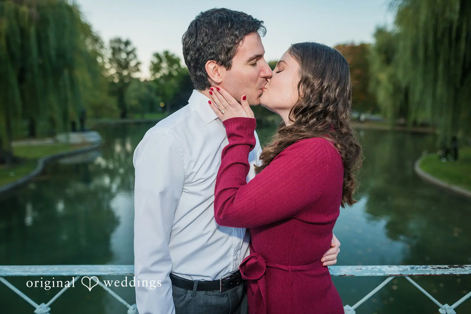 Julie + Tyler Boston Public Garden Engagement // Julie & Tyler -