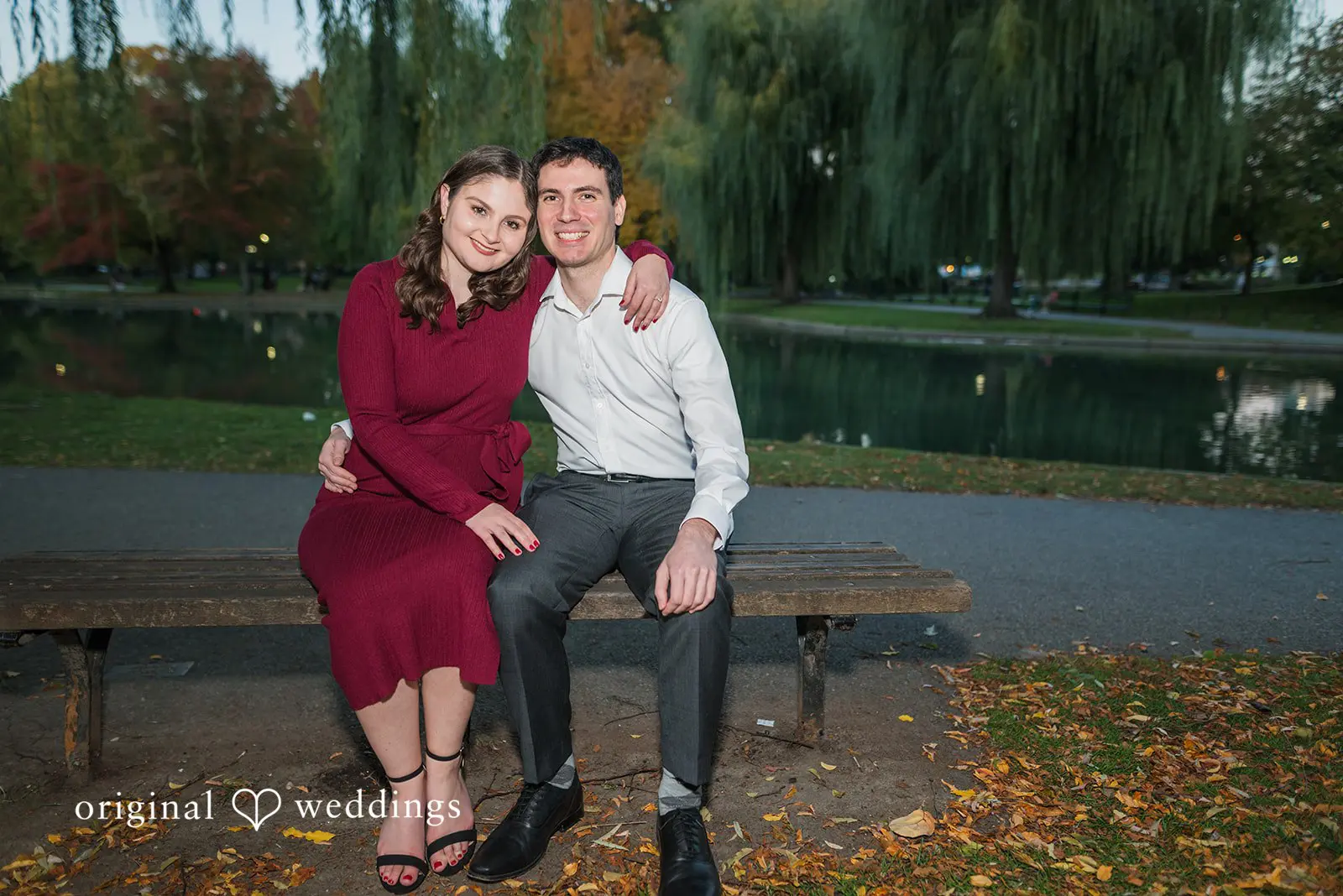 Julie + Tyler Boston Public Garden Engagement // Julie & Tyler -