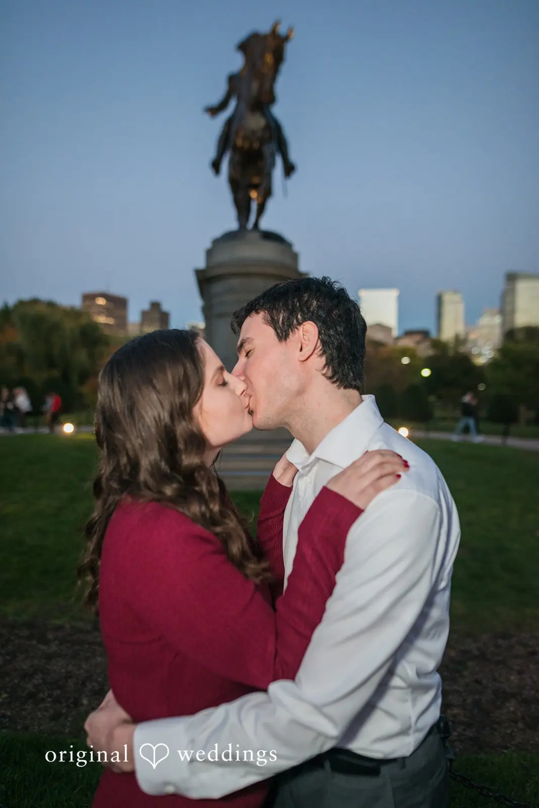 Julie + Tyler Boston Public Garden Engagement // Julie & Tyler -