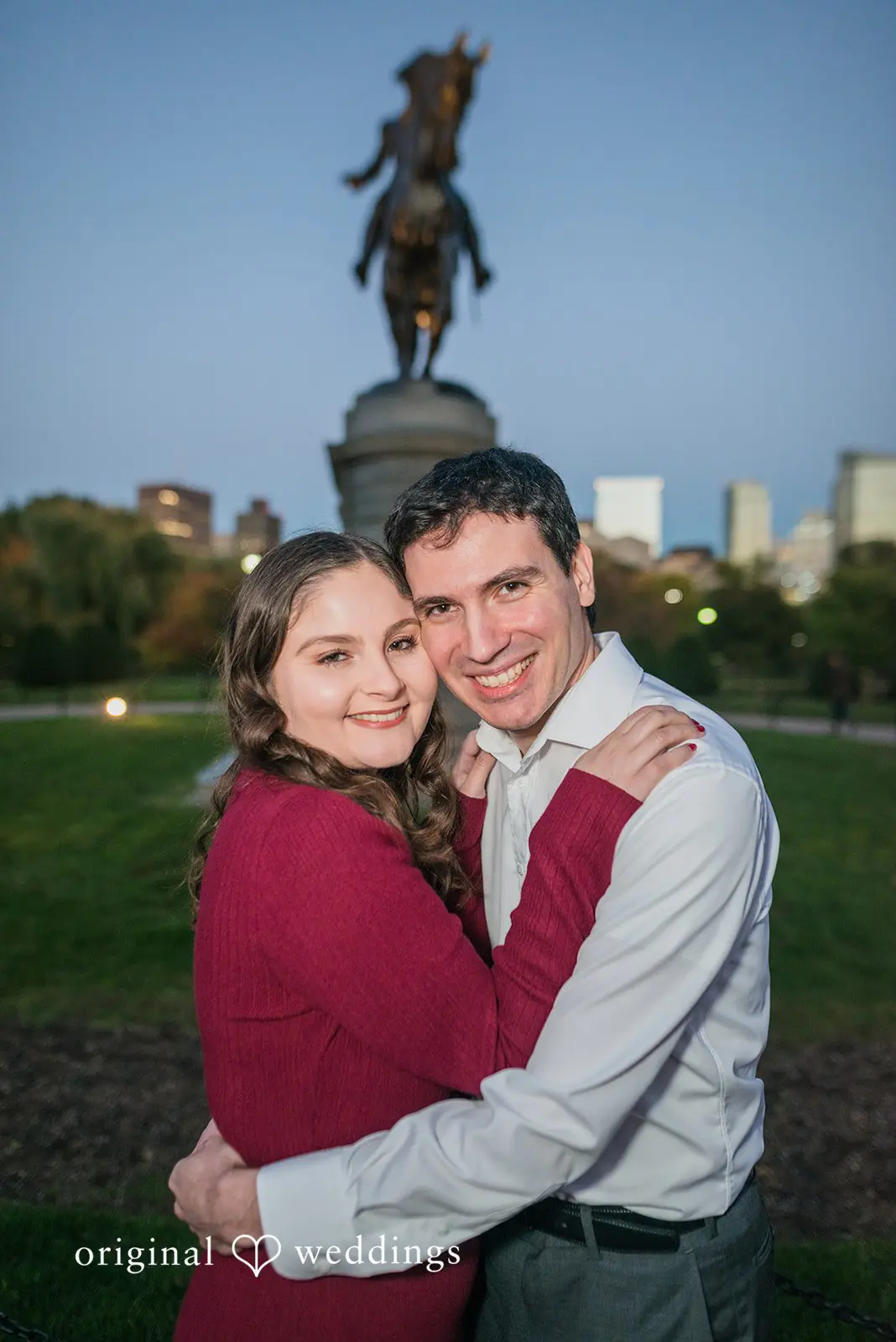 Julie + Tyler Boston Public Garden Engagement // Julie & Tyler -