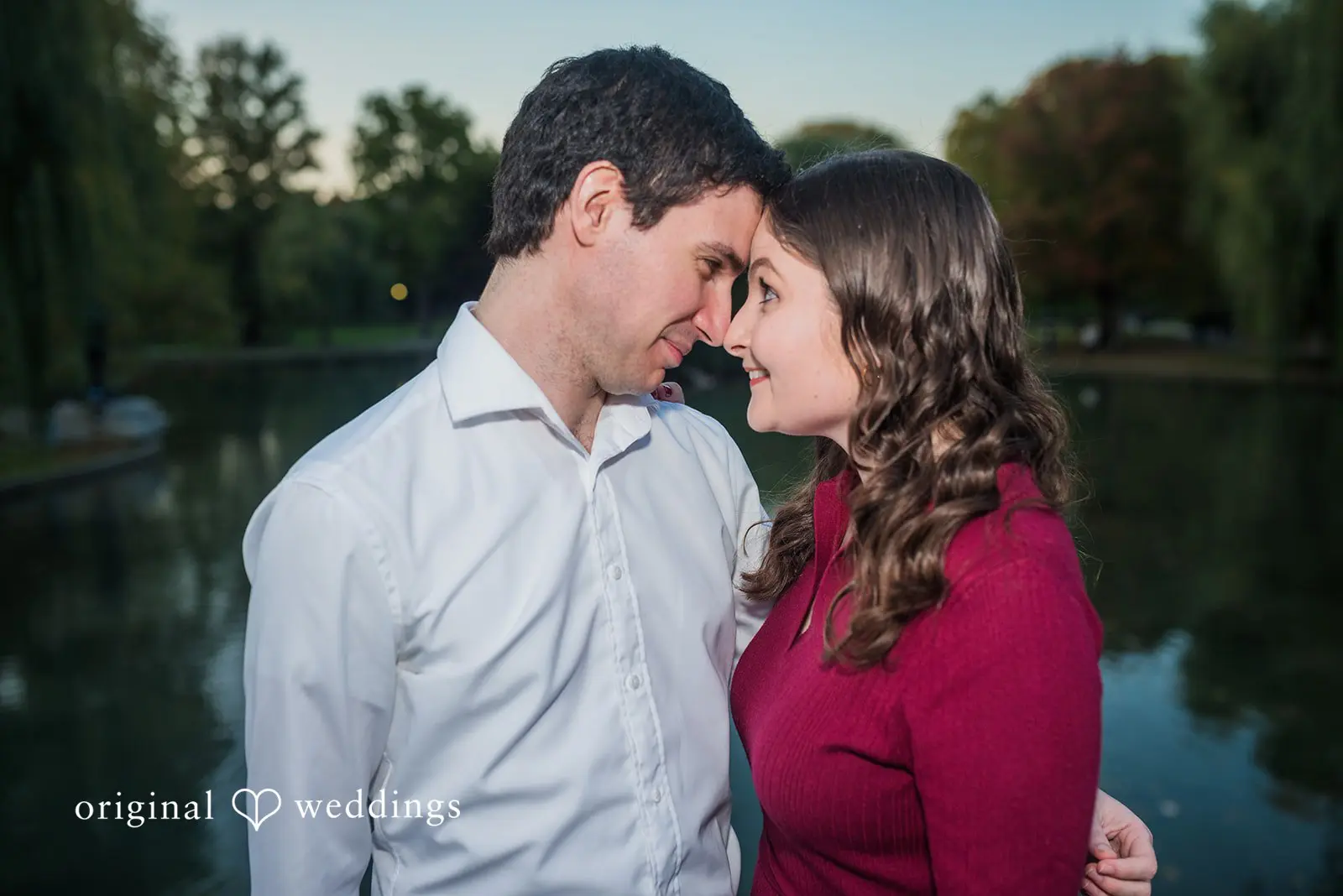 Julie + Tyler Boston Public Garden Engagement // Julie & Tyler -