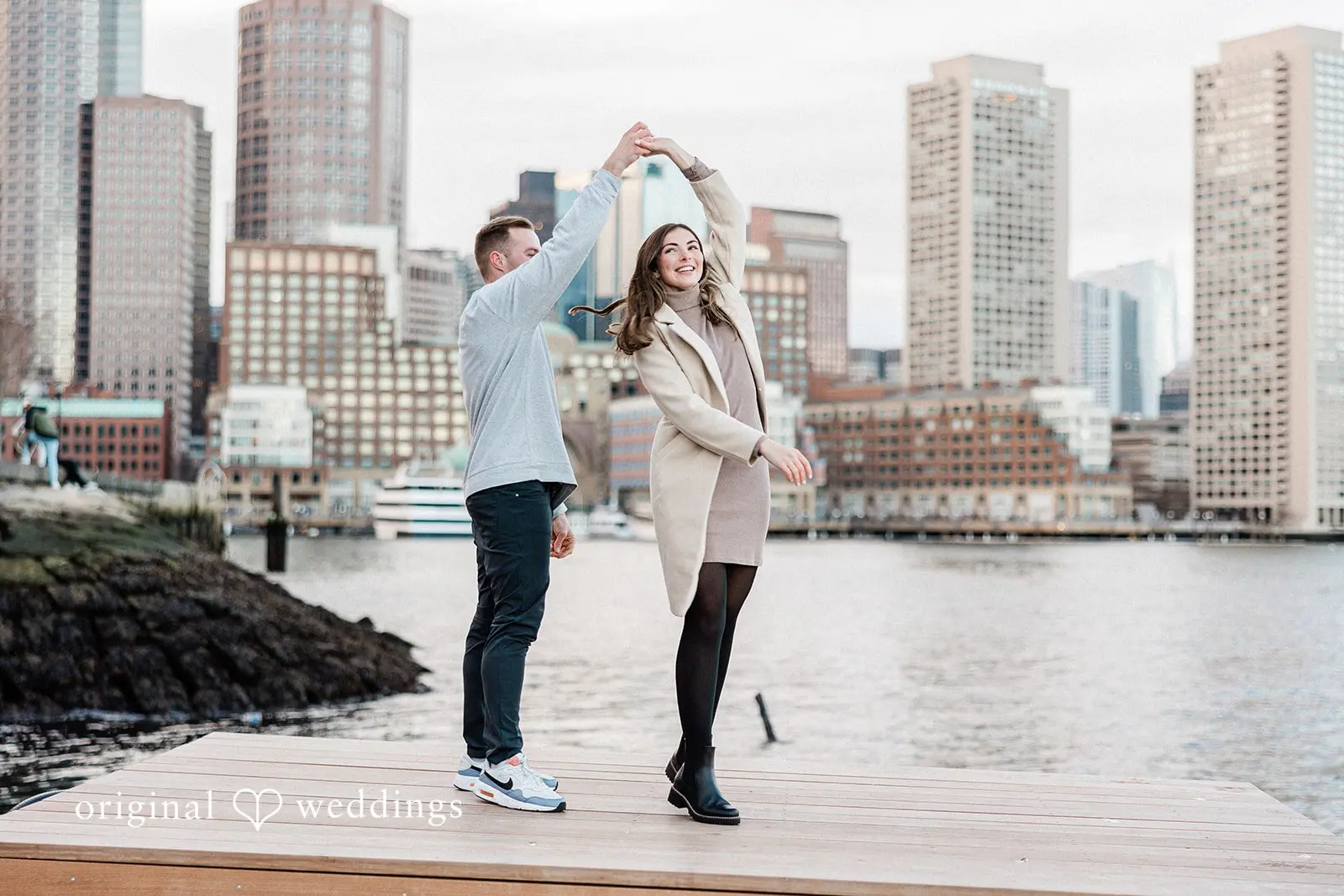 Boston Seaport Engagement // Meghan & James -