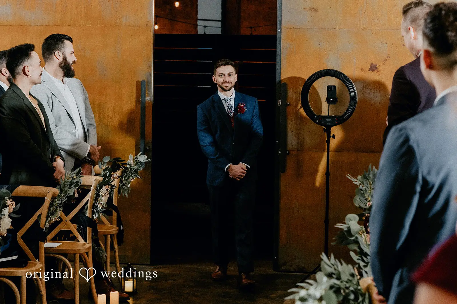 Brake & Clutch Warehouse Wedding // Cesar & Brian -