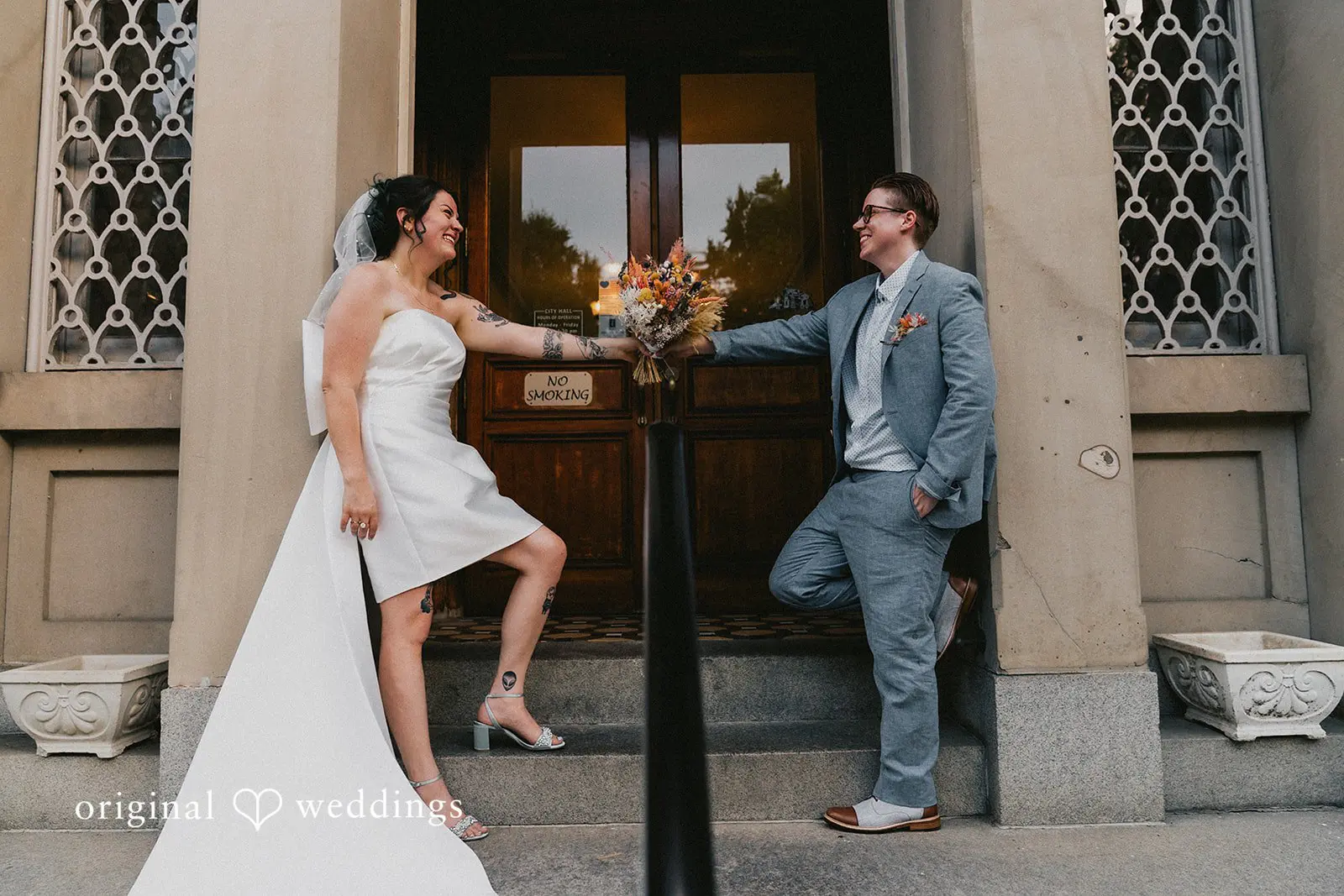 Cait + Erika Brewer’s Alley Wedding // Cait & Erika -