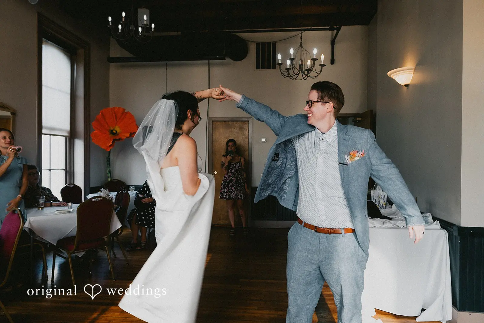 Cait + Erika Brewer’s Alley Wedding // Cait & Erika -
