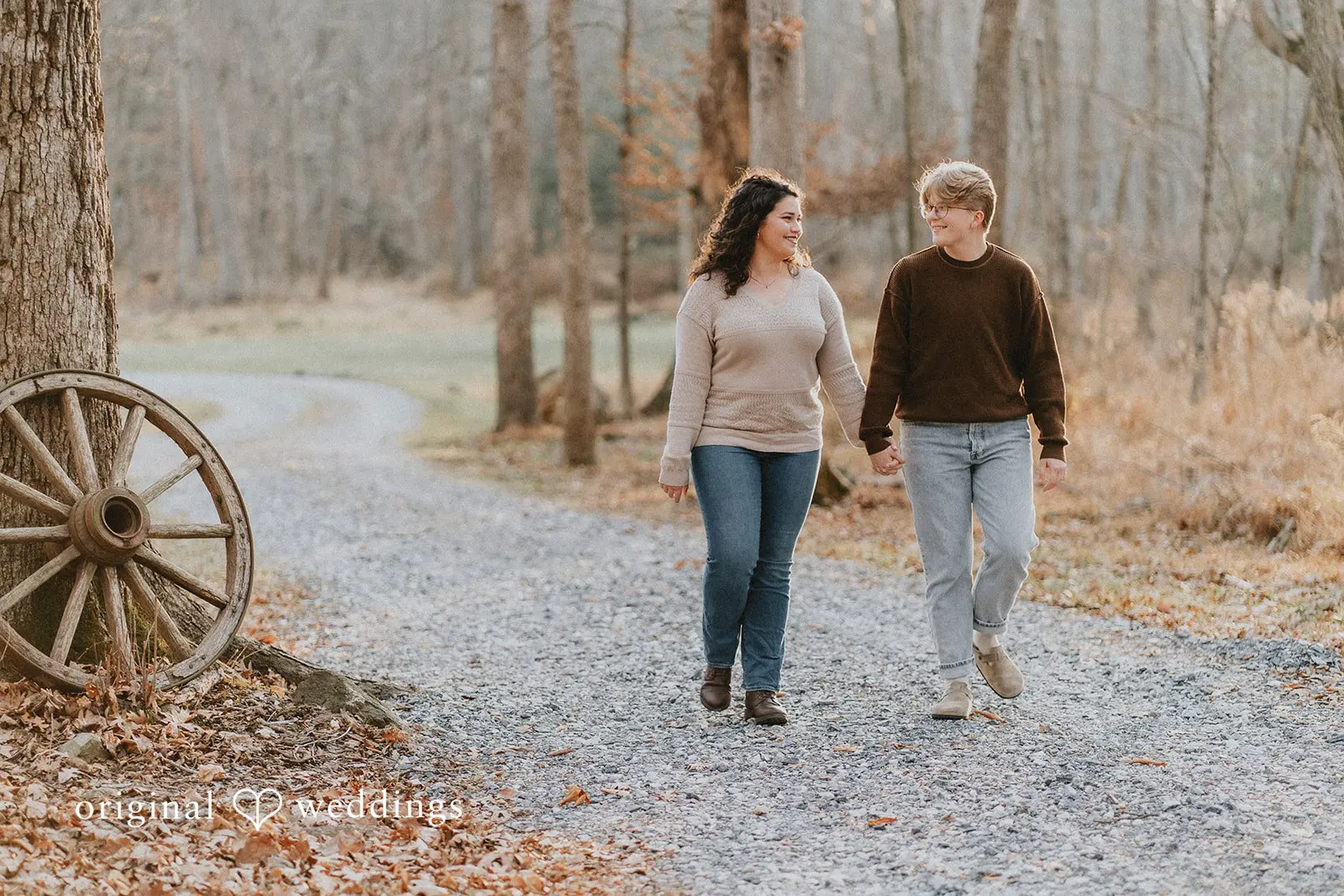 Karalyn + Lucy Caboose Farm Engagement // Karalyn & Lucy -