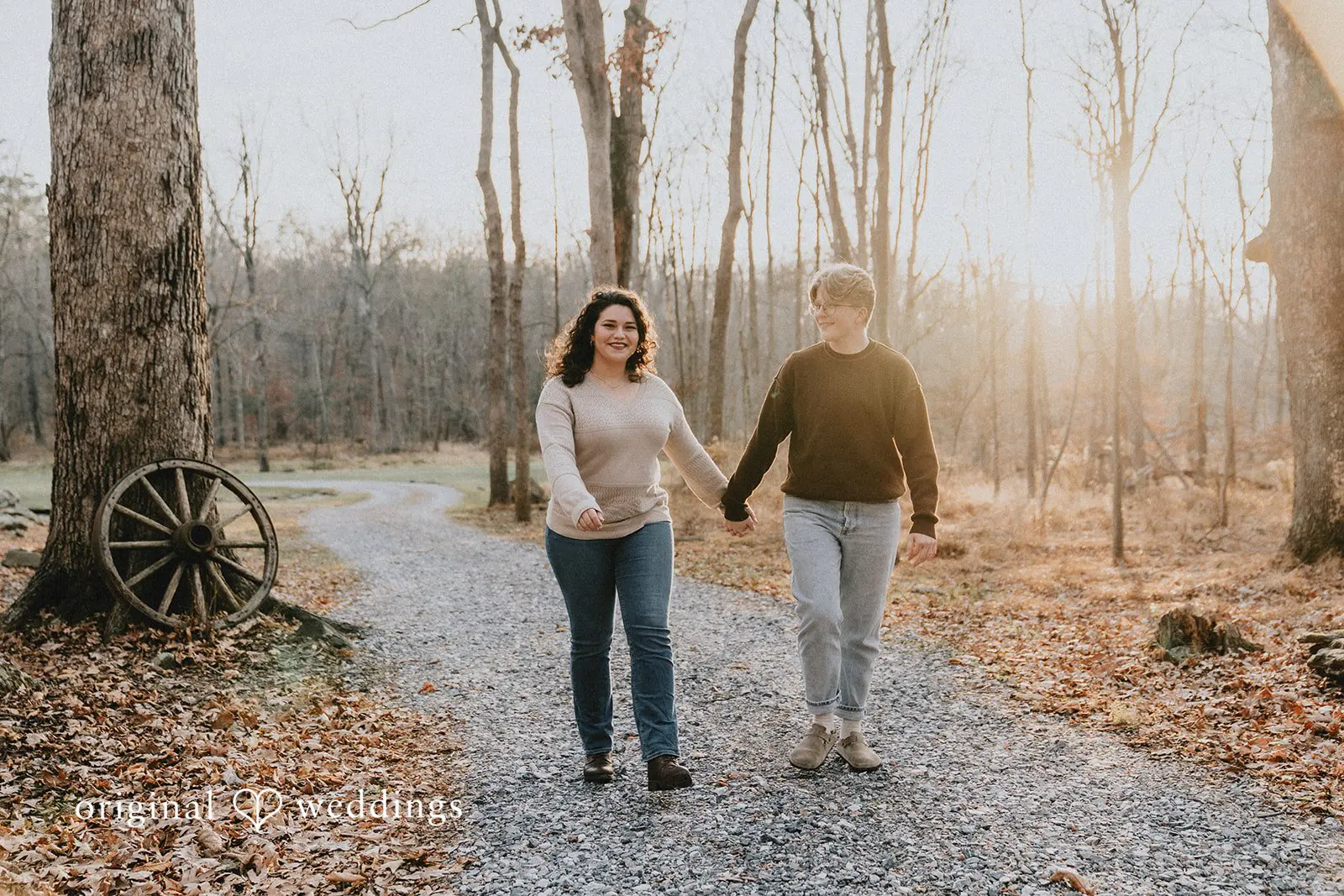 Karalyn + Lucy Caboose Farm Engagement // Karalyn & Lucy -