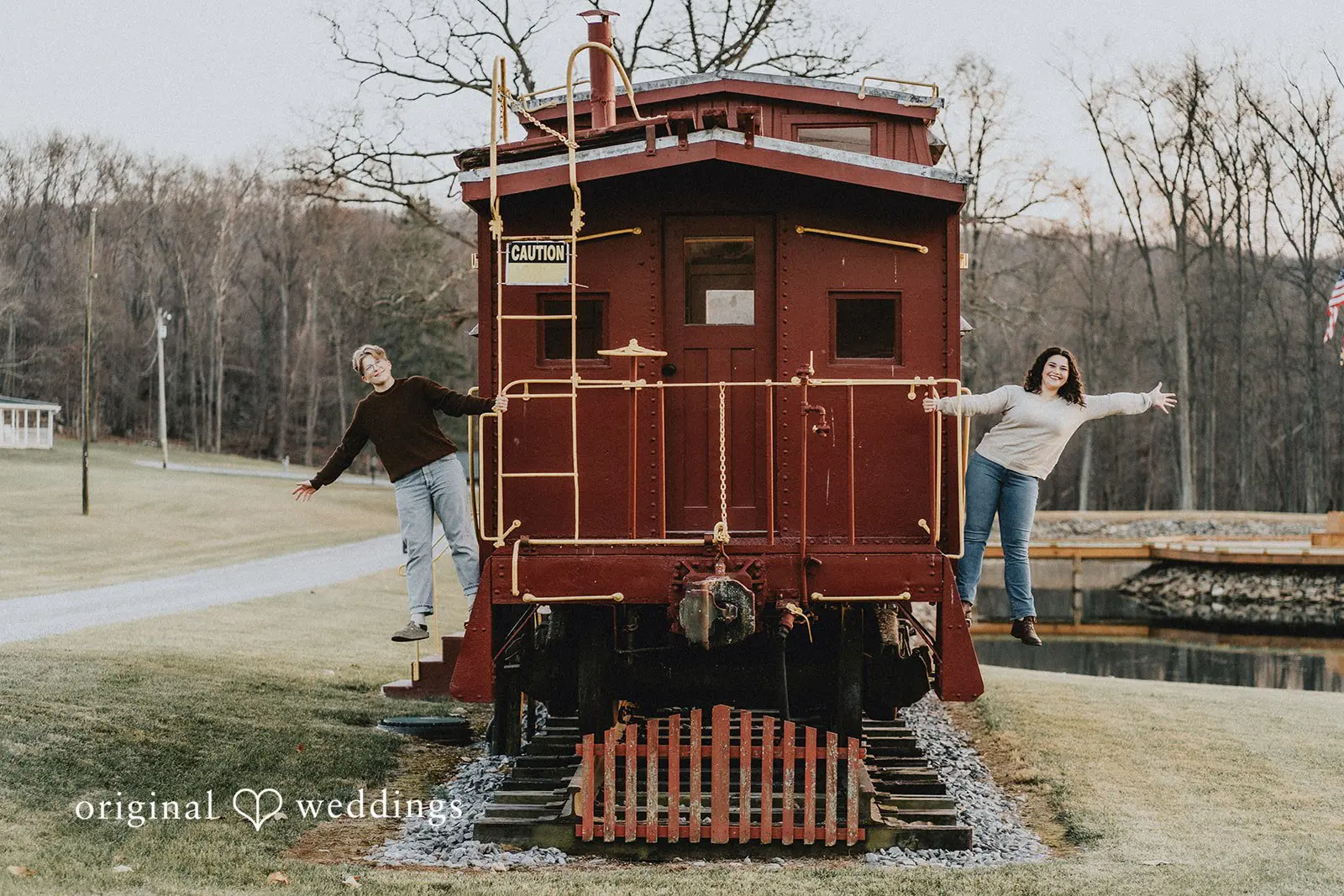 Karalyn + Lucy Caboose Farm Engagement // Karalyn & Lucy -