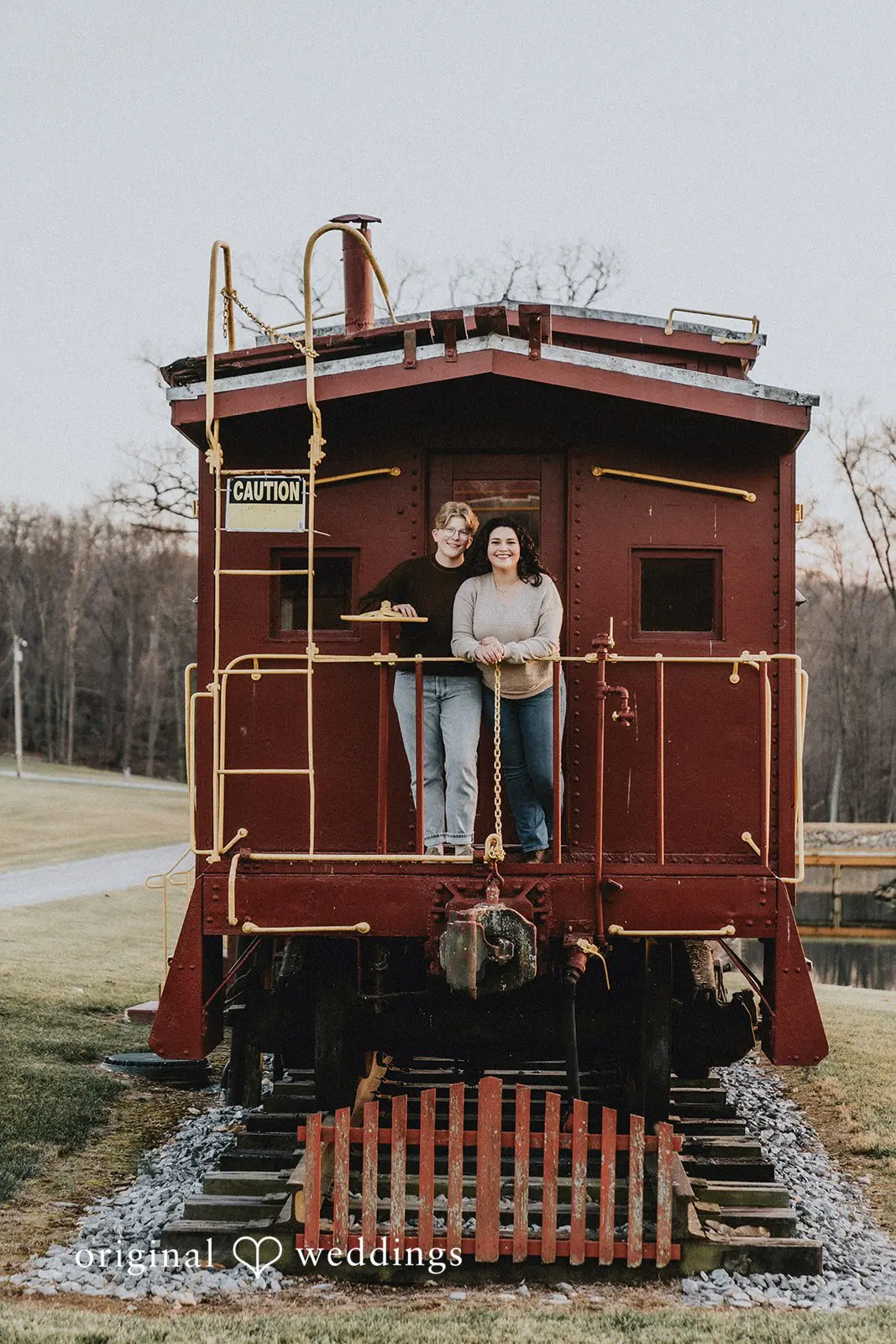 Karalyn + Lucy Caboose Farm Engagement // Karalyn & Lucy -