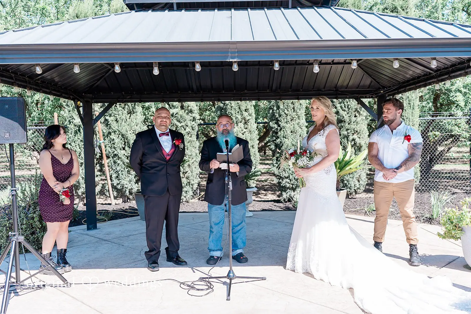 California Backyard Wedding // Carriann & Jorge -
