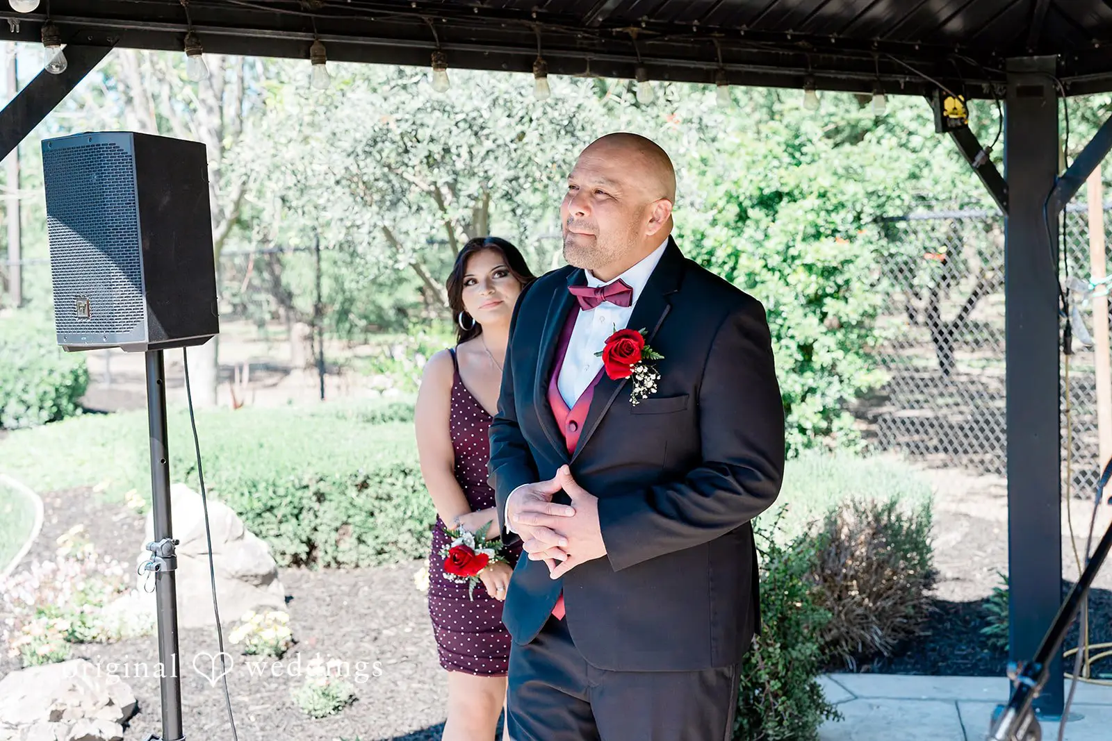 California Backyard Wedding // Carriann & Jorge -