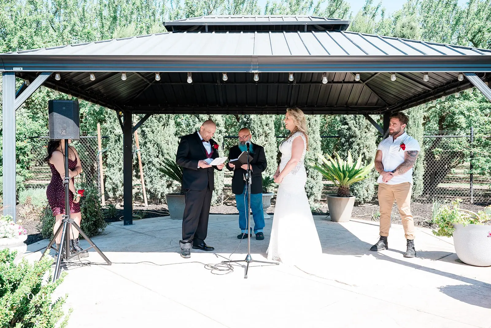 California Backyard Wedding // Carriann & Jorge -